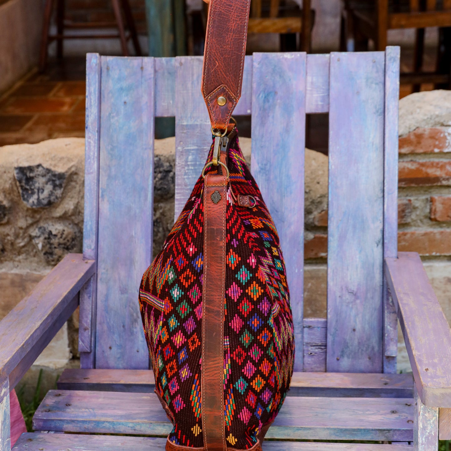 PENELOPE BAG - OOAK HUIPIL - COPPER - NO. 200721