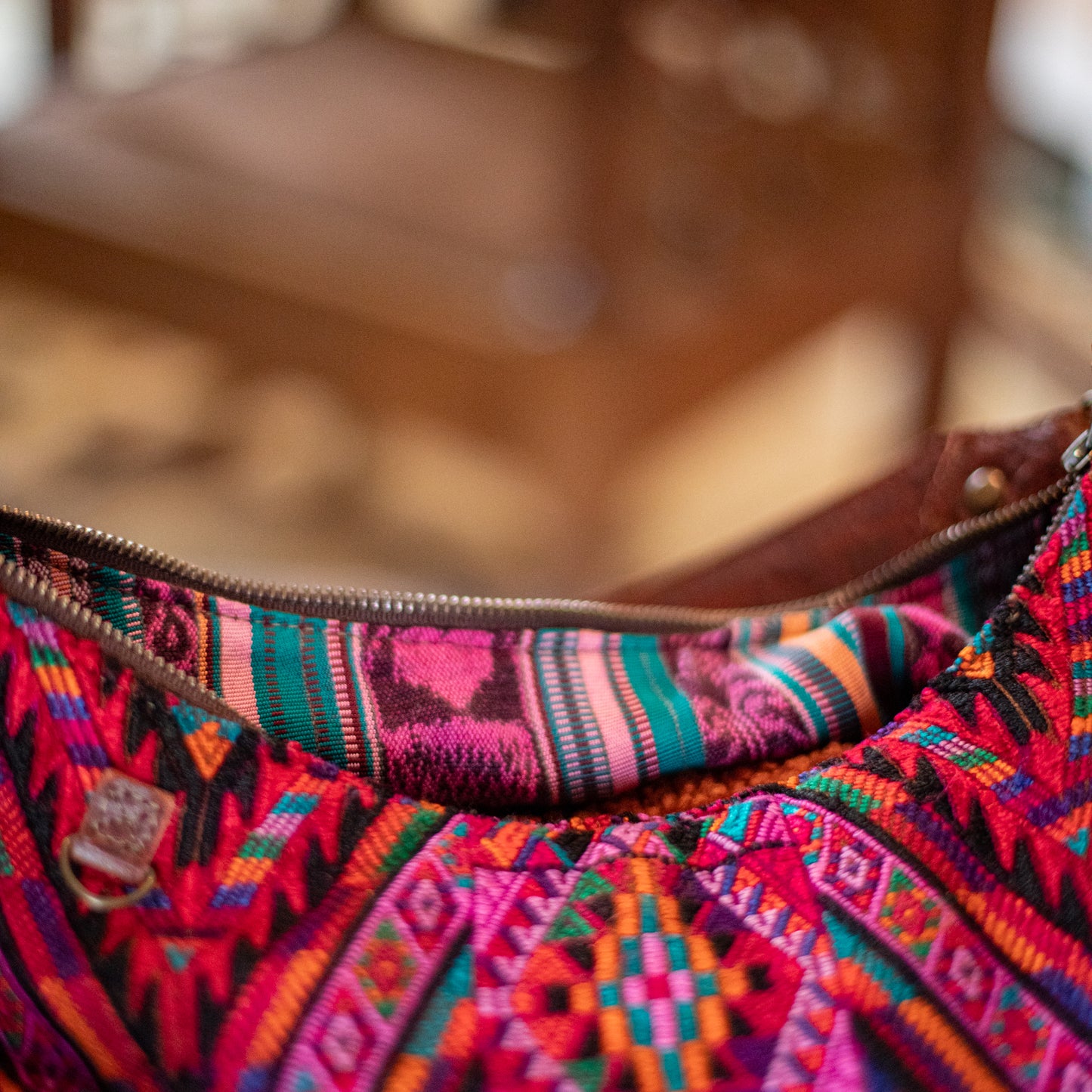 PENELOPE BAG - OOAK HUIPIL - COPPER - NO. 17774