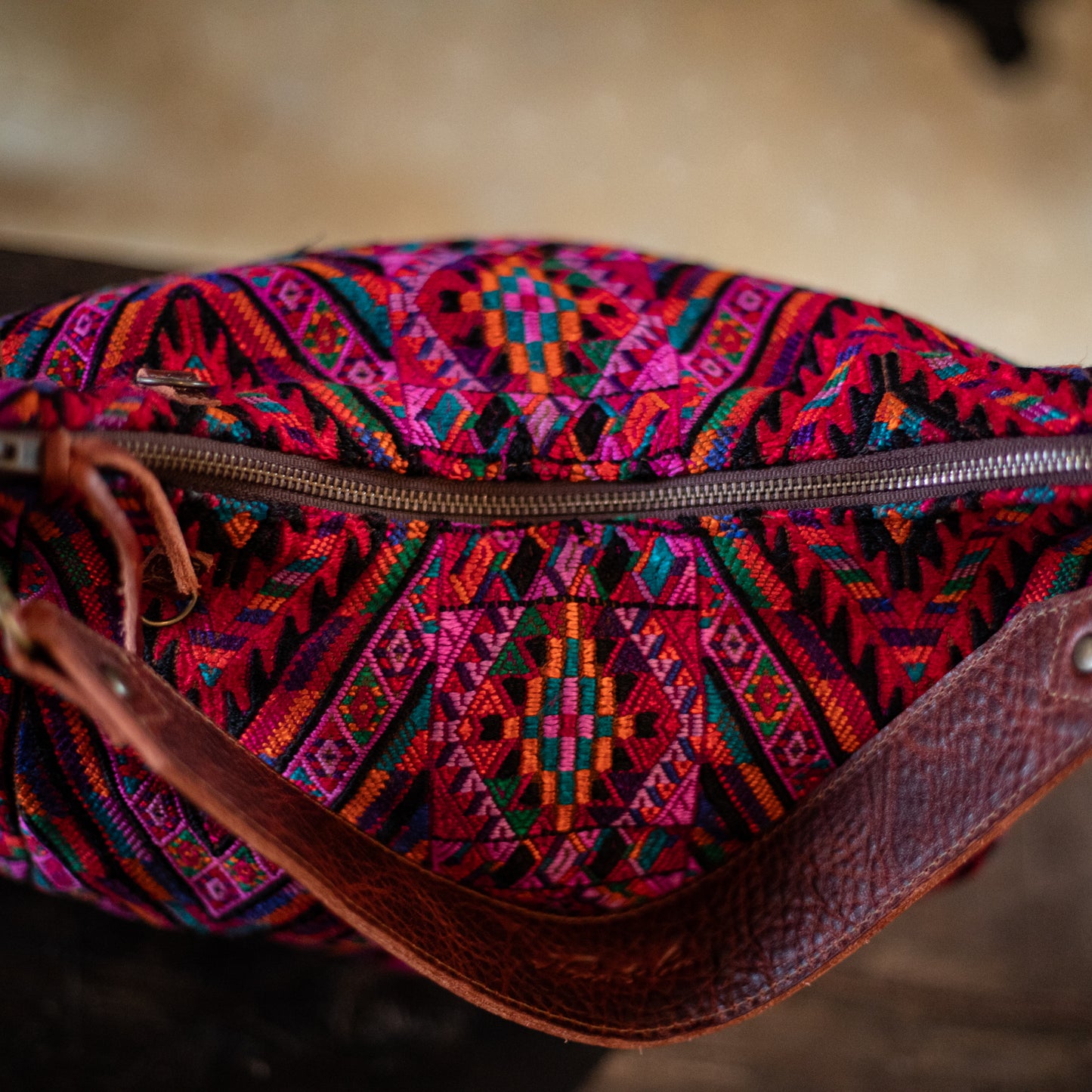 PENELOPE BAG - OOAK HUIPIL - COPPER - NO. 17774