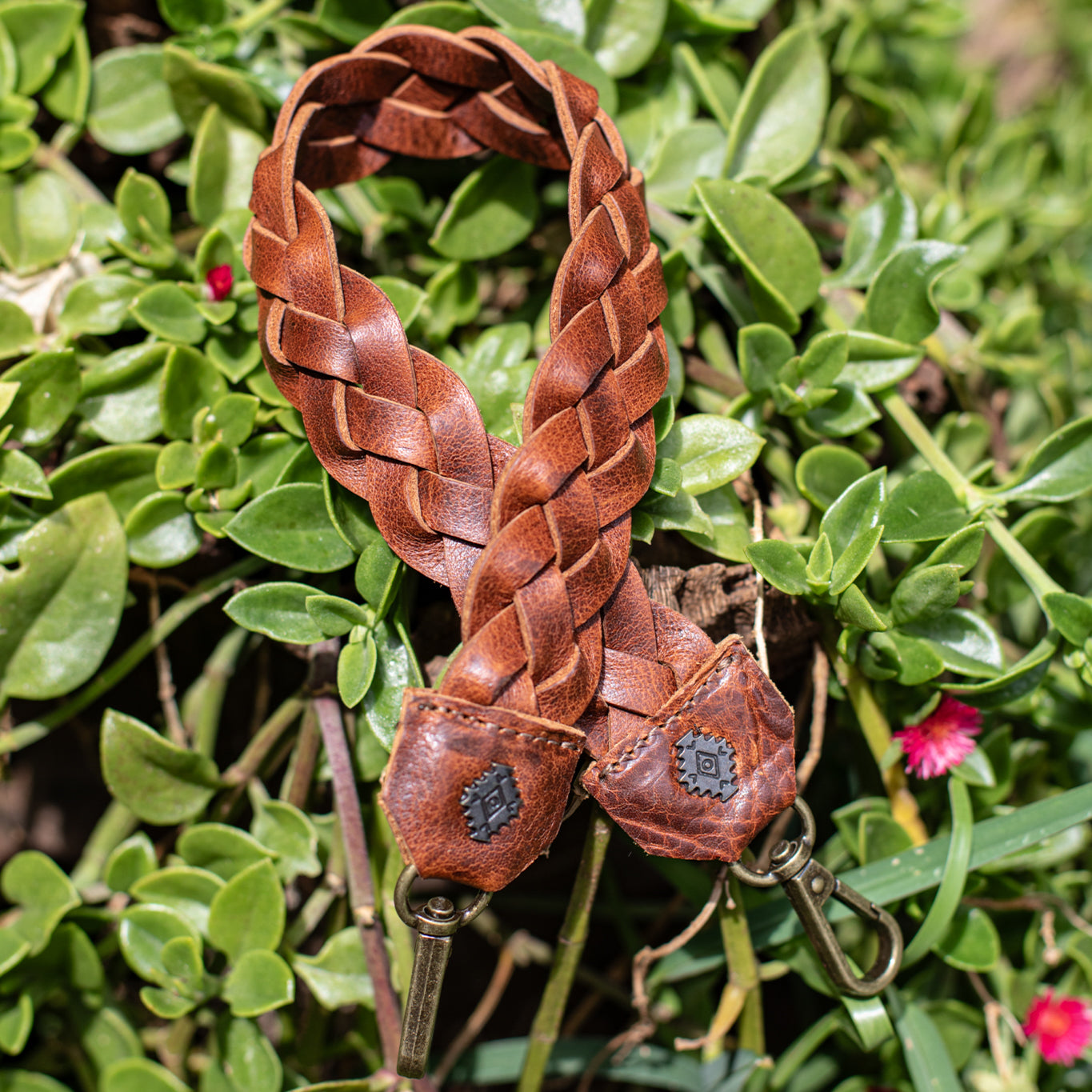 BRAIDED SHOULDER STRAP - HONEY