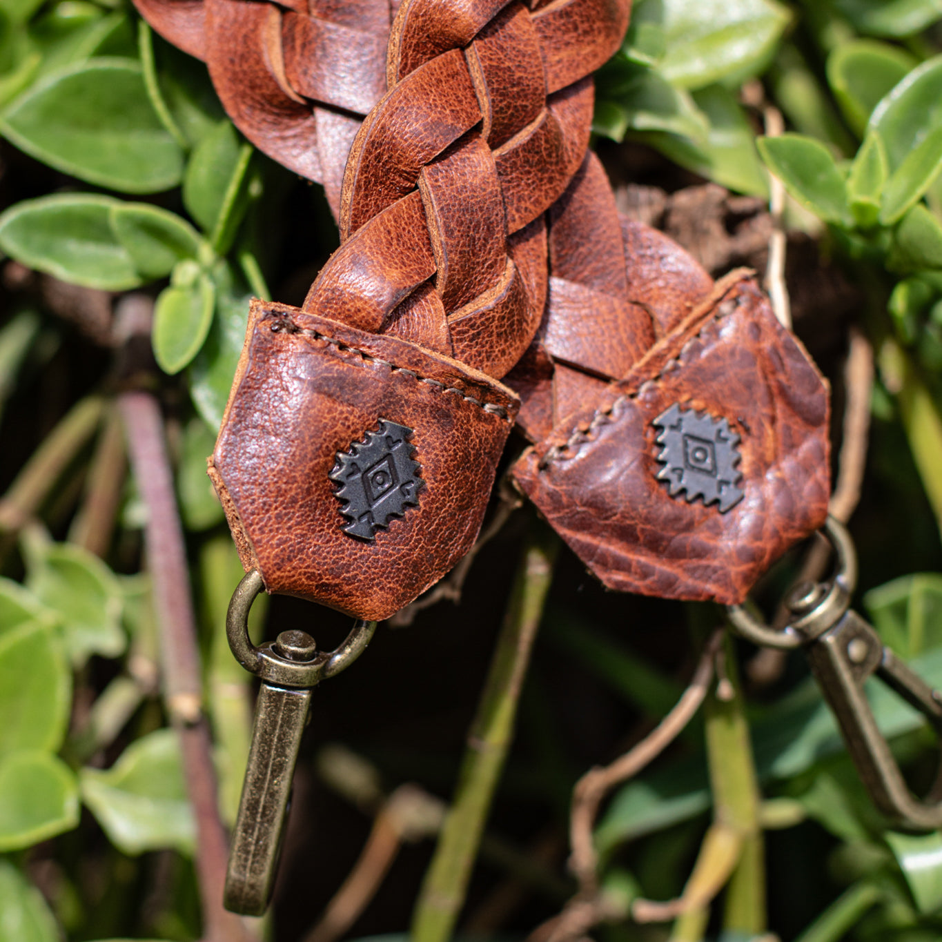 BRAIDED SHOULDER STRAP - HONEY