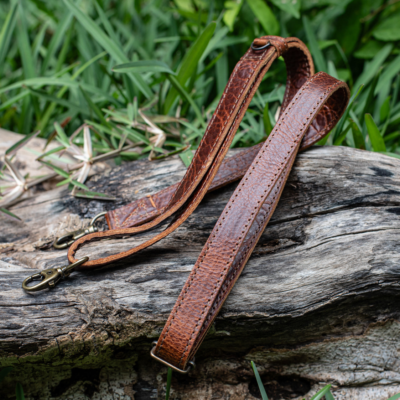 VIVI ADJUSTABLE BAG STRAP - HONEY