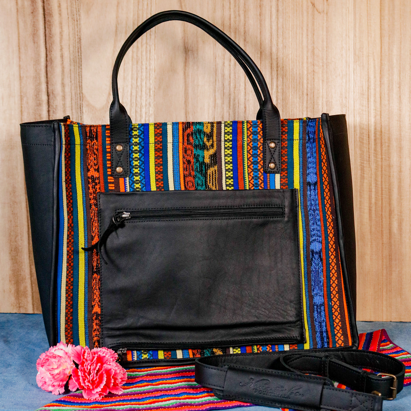 THE PERFECT TRAVEL TOTE - CORTE - BLACK - NO. 16375