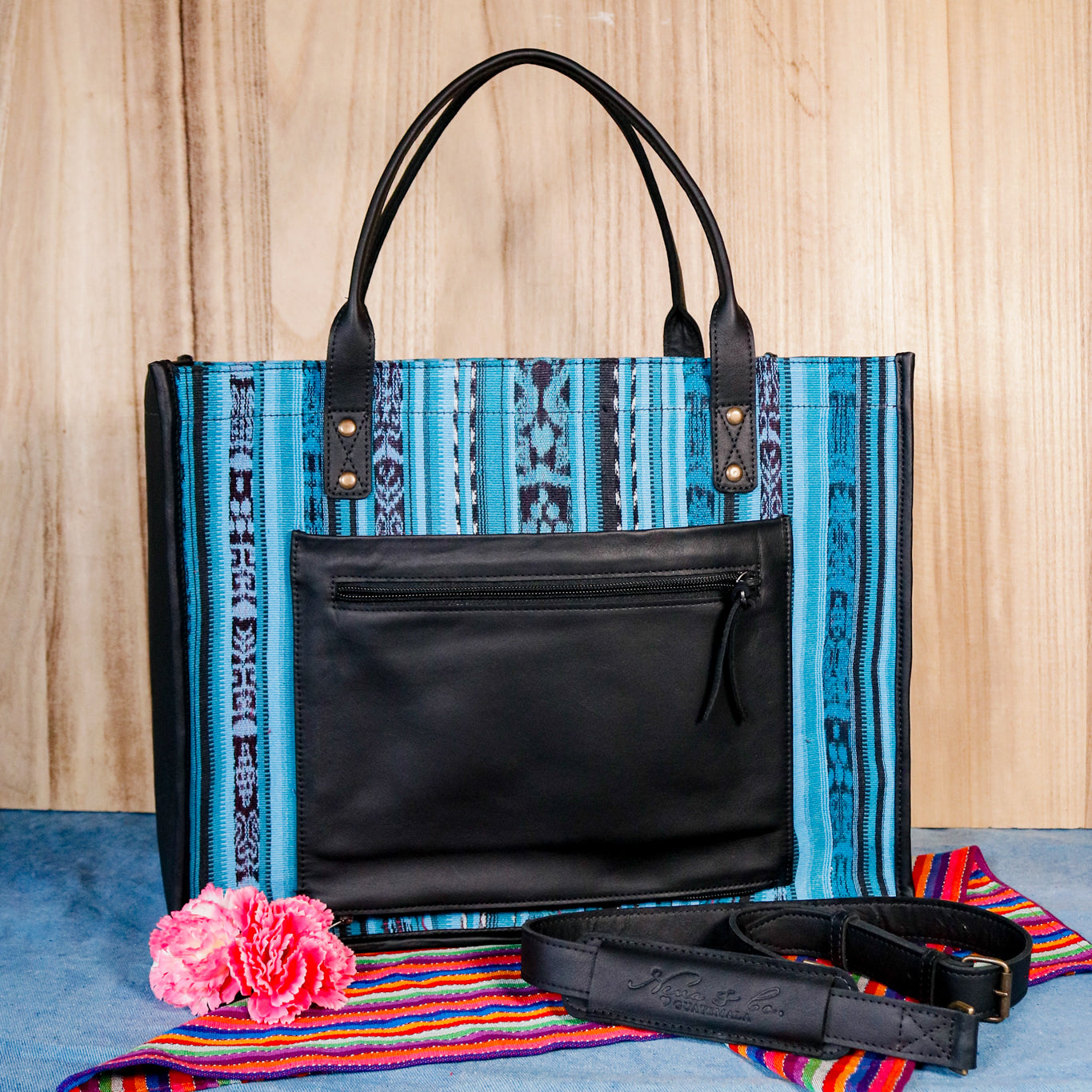 THE PERFECT TRAVEL TOTE - CORTE - BLACK - NO. 16372