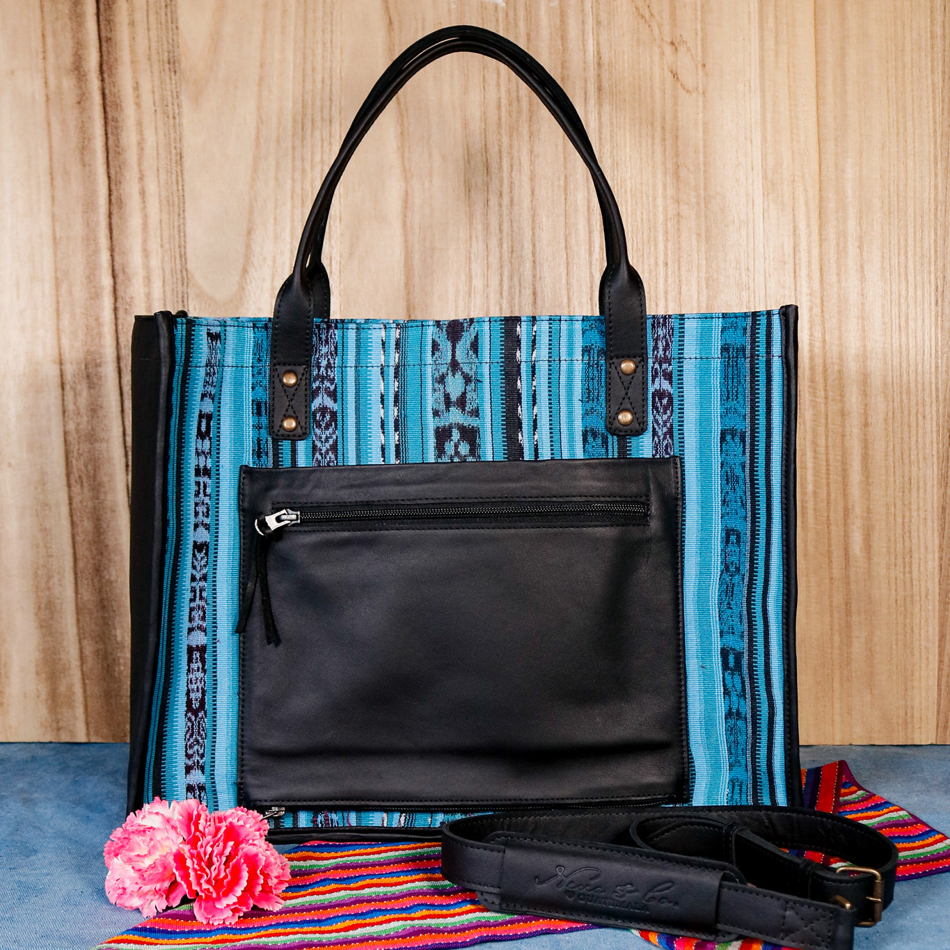 THE PERFECT TRAVEL TOTE - CORTE - BLACK - NO. 16372