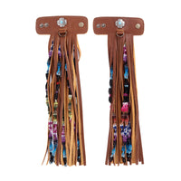 LAYERED TASSEL SET - VISTA - CAFE