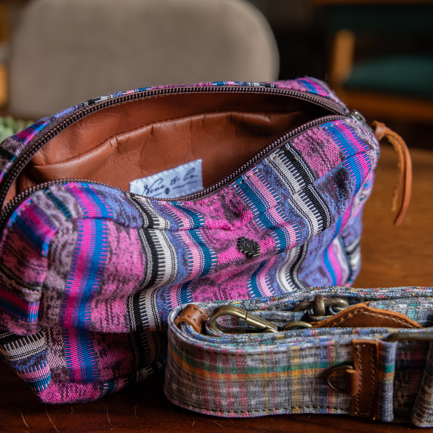 WANDER CROSSBODY BAG + STRAP SET - CORTE - CAFE - NO. 17934