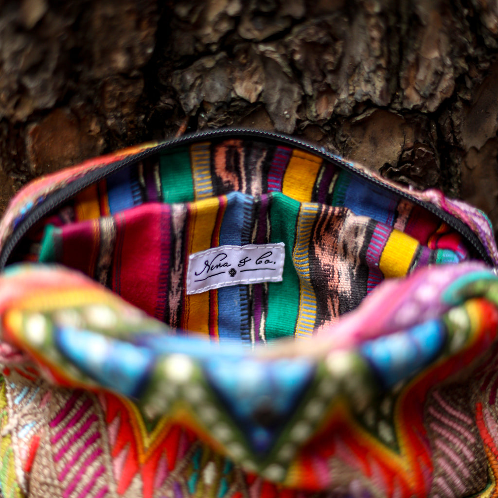 WANDER BAG - OOAK HUIPIL - BLACK - NO. 18526