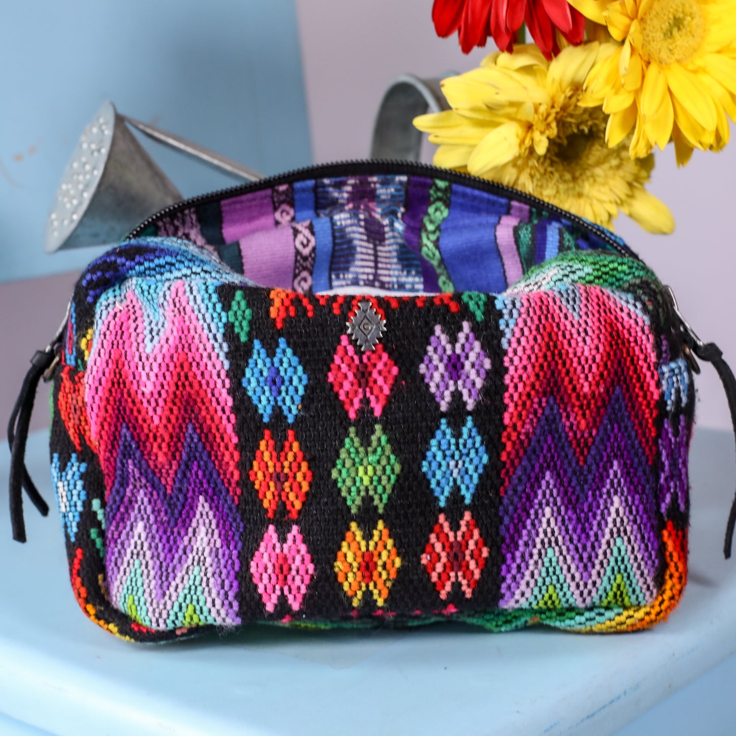 WANDER BAG - OOAK HUIPIL - BLACK - NO. 200597