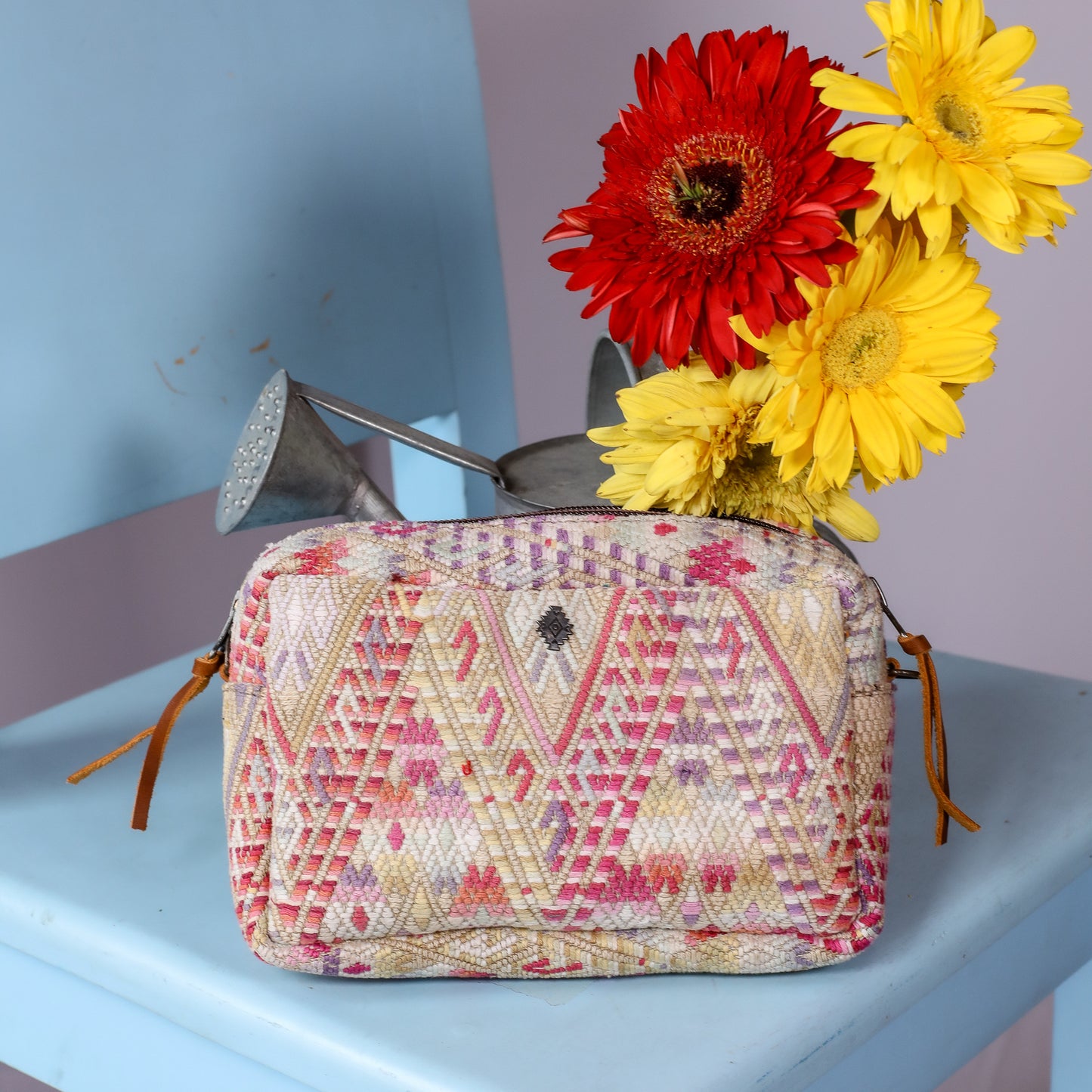 WANDER BAG - OOAK HUIPIL - CAFE - NO. 200588