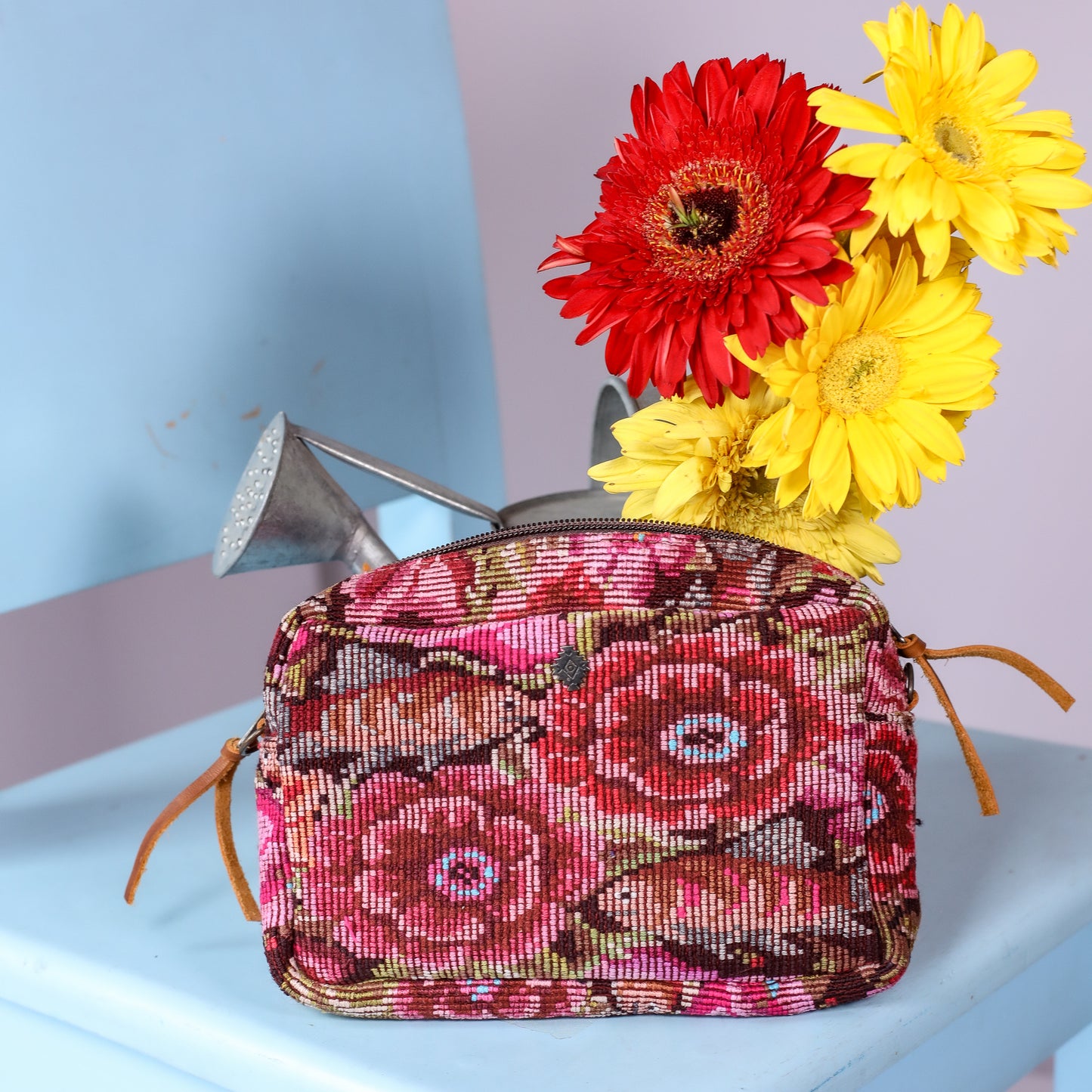 WANDER BAG - OOAK HUIPIL - CAFE - NO. 200586