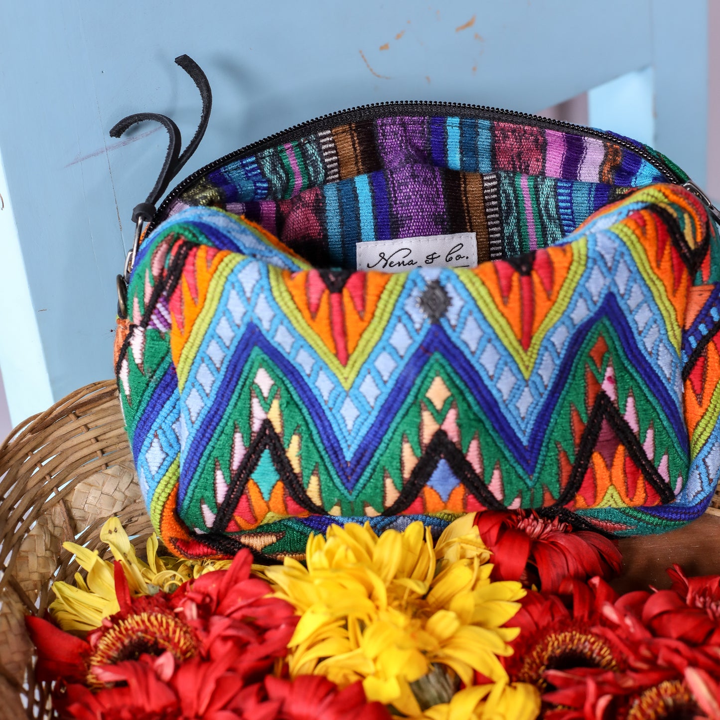 WANDER BAG - OOAK HUIPIL - BLACK - NO. 200592