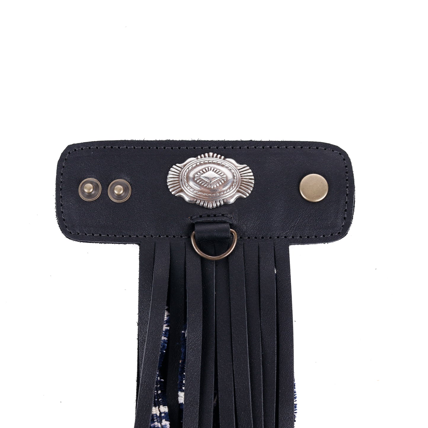 LAYERED TASSEL SET - YUCCA - BLACK