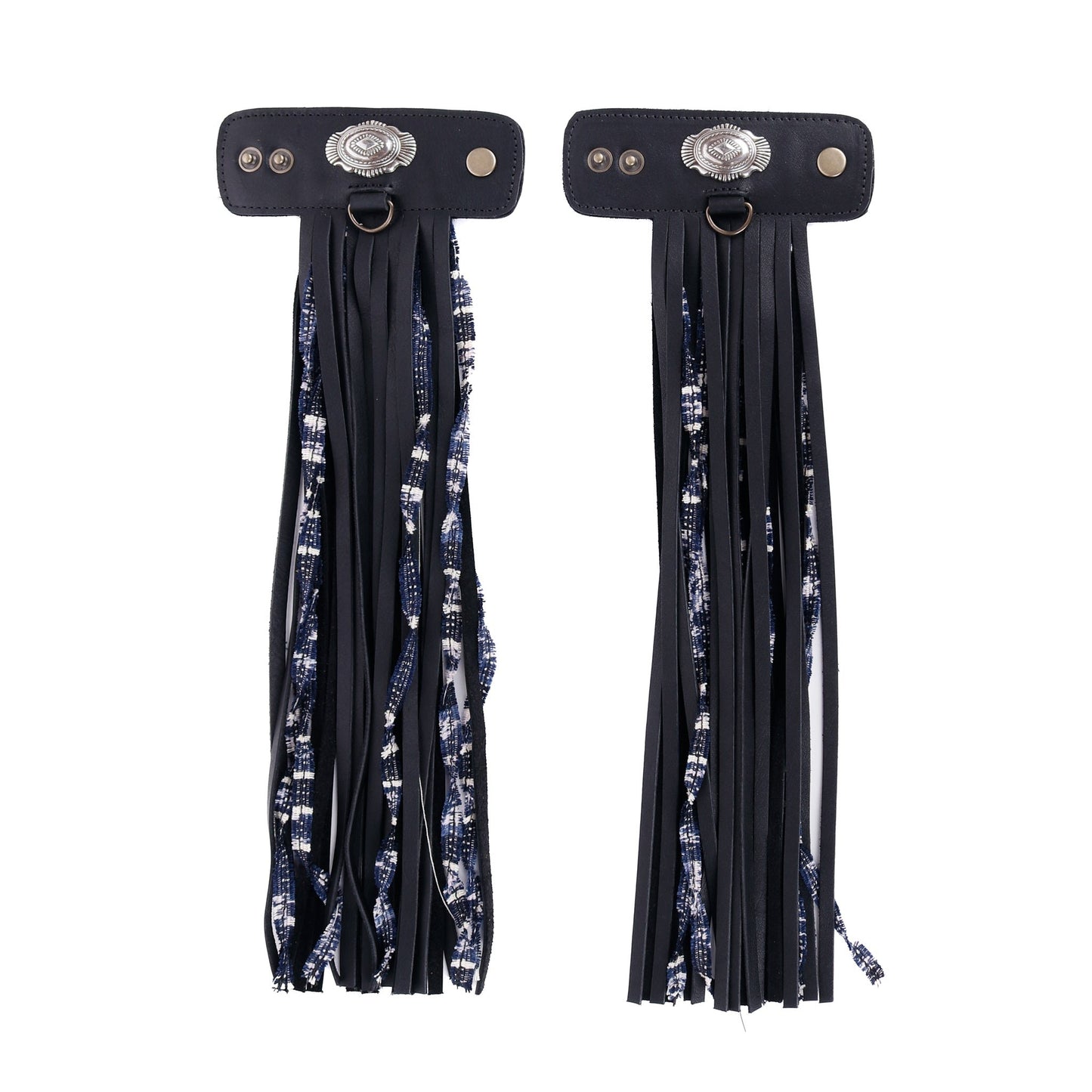 LAYERED TASSEL SET - YUCCA - BLACK