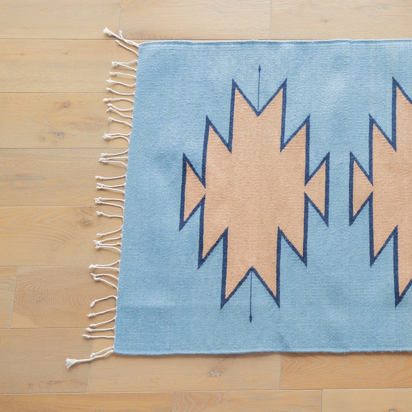 MEXICO COLLECTION - ZAPOTEC HAND-LOOMED WOOL RUG - 3 x 5' - NO. 17372