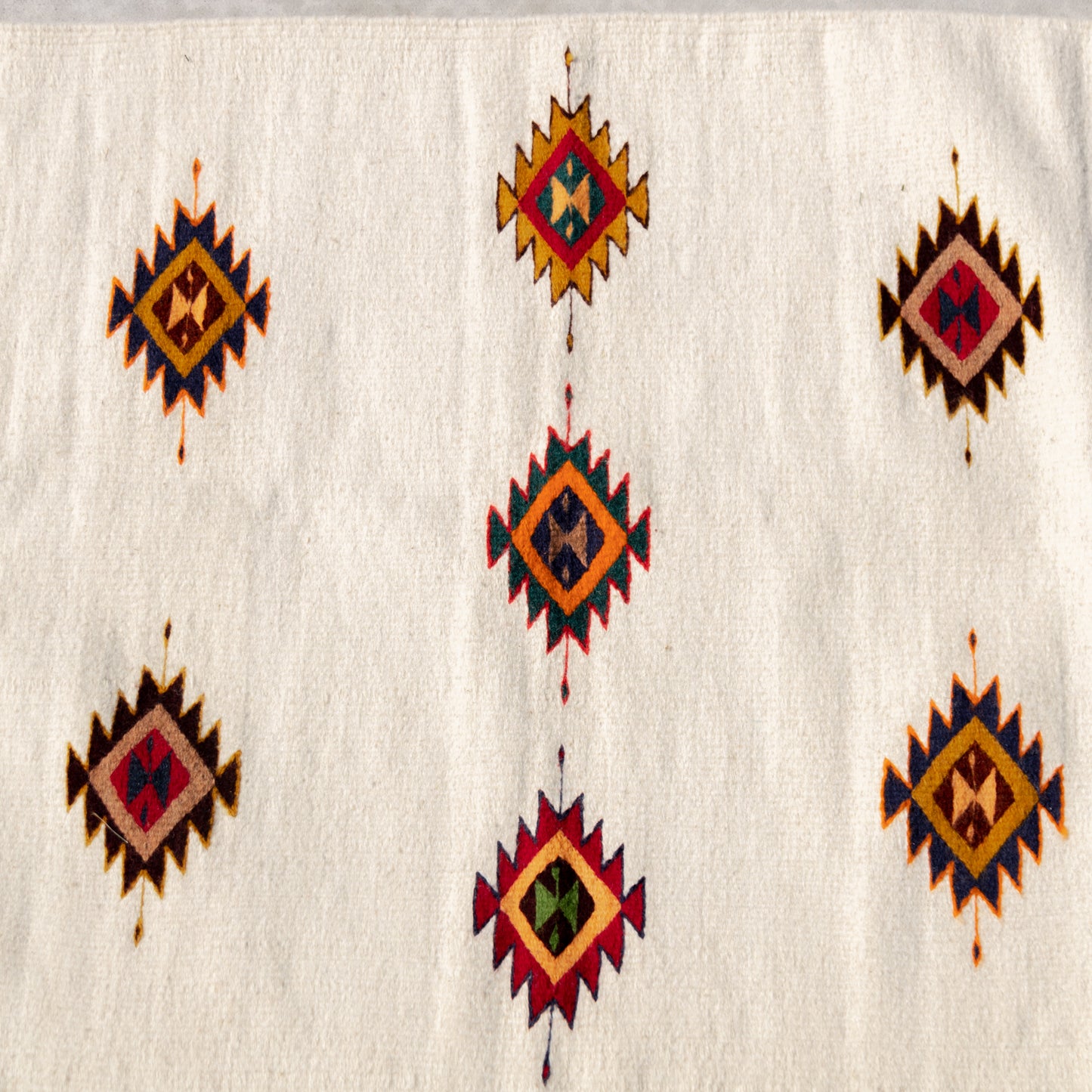 MEXICO COLLECTION - ZAPOTEC HAND-LOOMED WOOL RUG - 3 x 5' - NO. R311