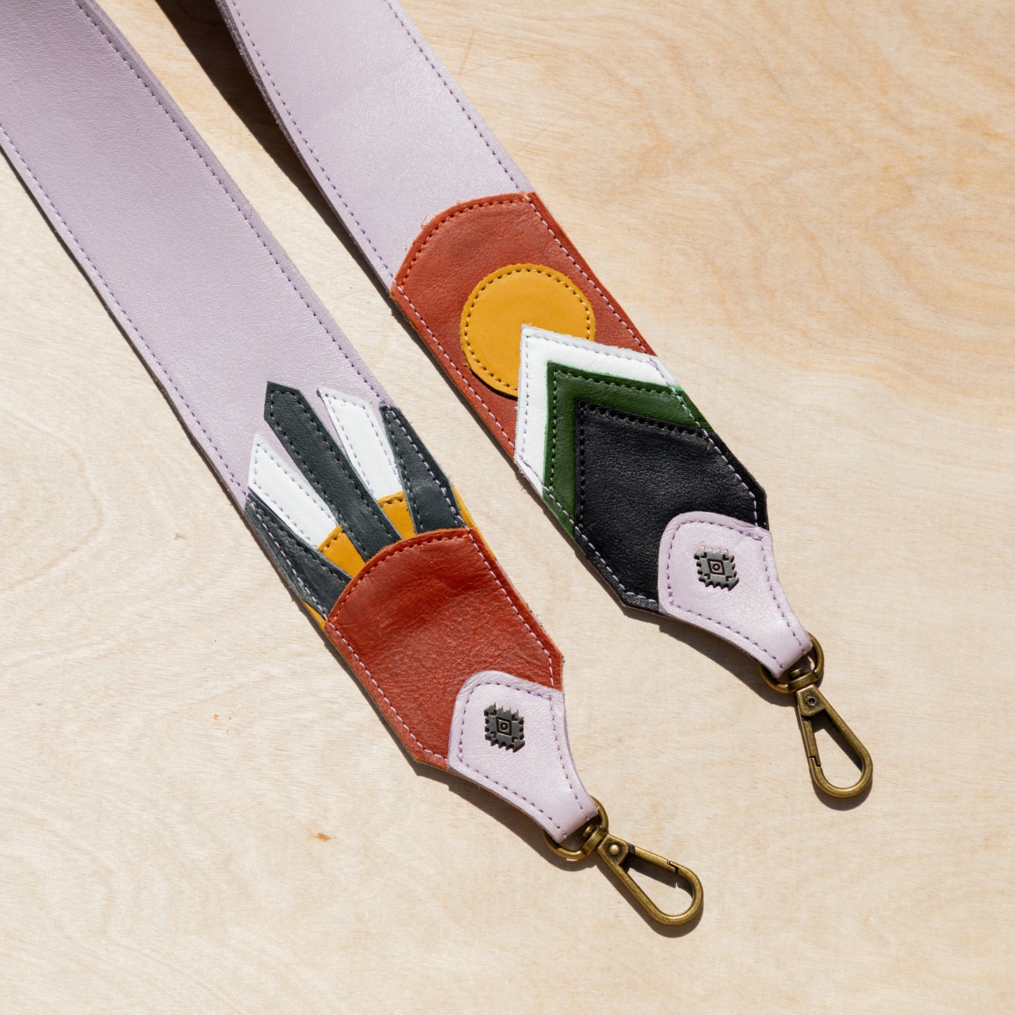 BAG STRAP - HERITAGE & SOCIETY COLLECTION - SUNRISE/SUNSET - LAVENDER