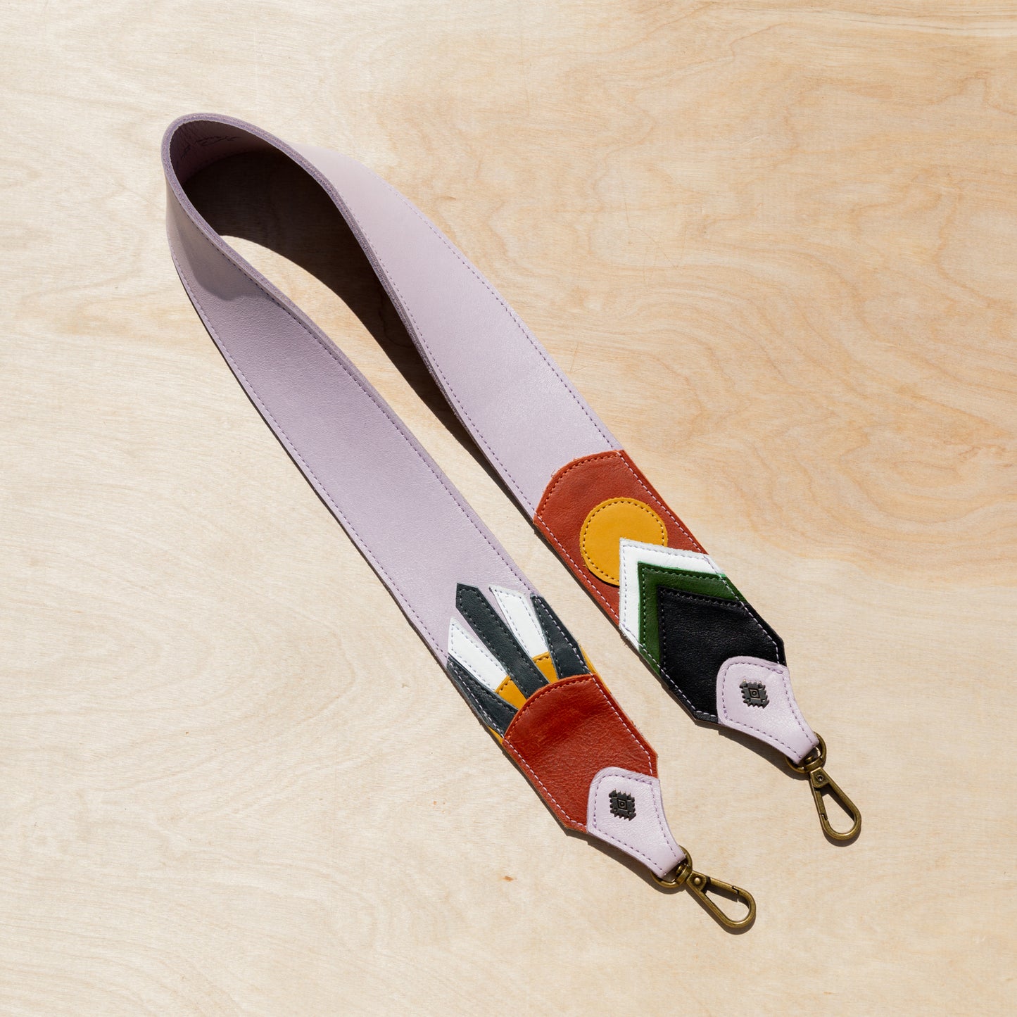 BAG STRAP - HERITAGE & SOCIETY COLLECTION - SUNRISE/SUNSET - LAVENDER