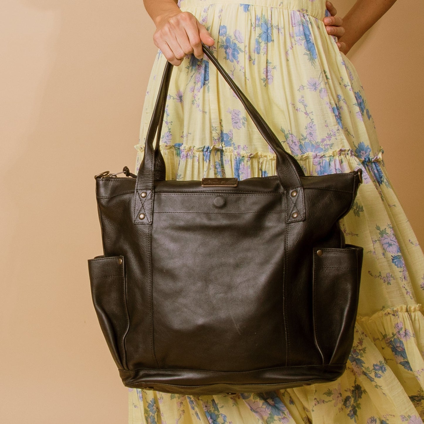 THE PERFECT BAG FULL - FULL LEATHER - BLACK