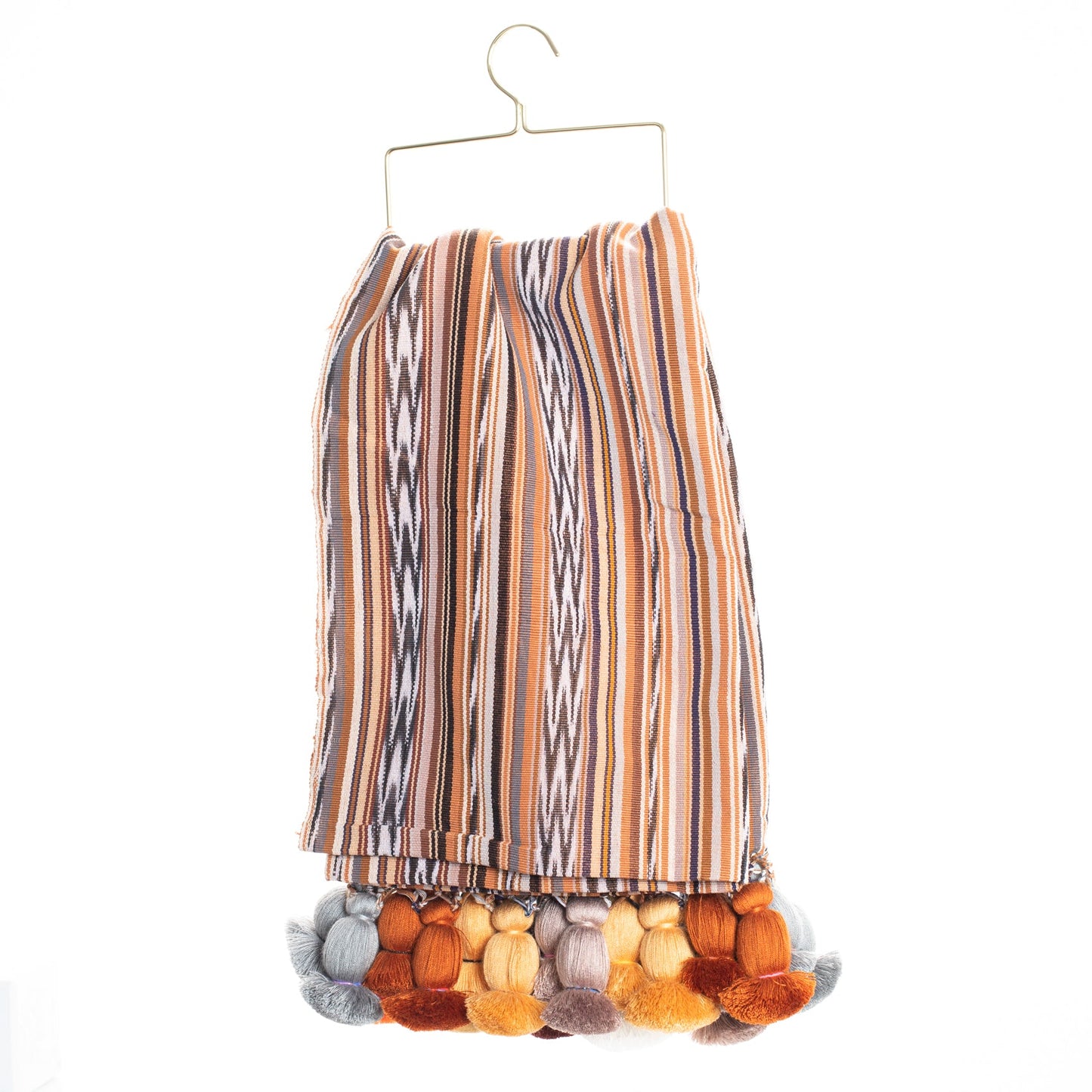 BEACH THROW + TASSELS - ARTISAN COLLECTION - ALMENDRA