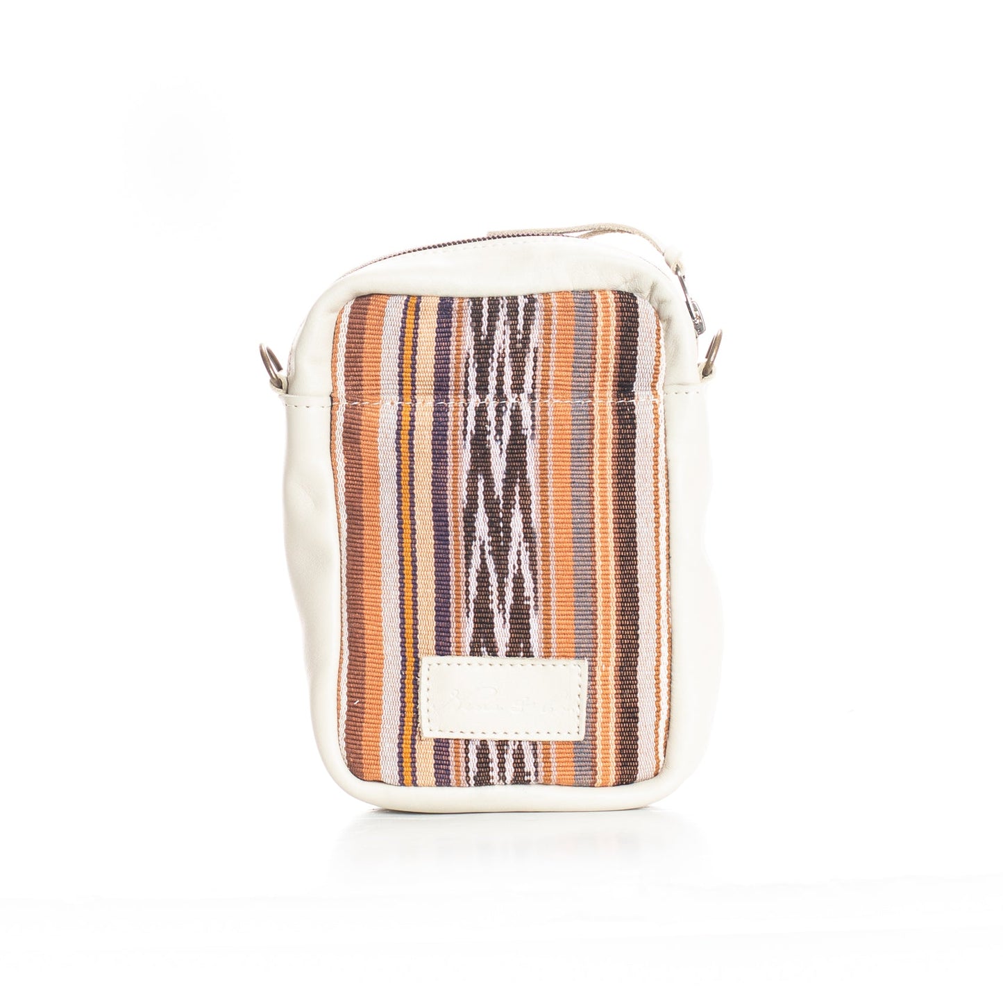 CROSSBODY TRAVEL BAG - ARTISAN COLLECTION - ALMENDRA - BONE LEATHER