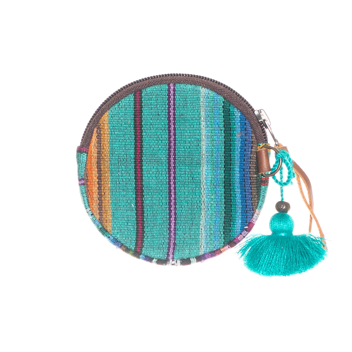 CIRCLE COIN PURSE - BAJA - CAFE