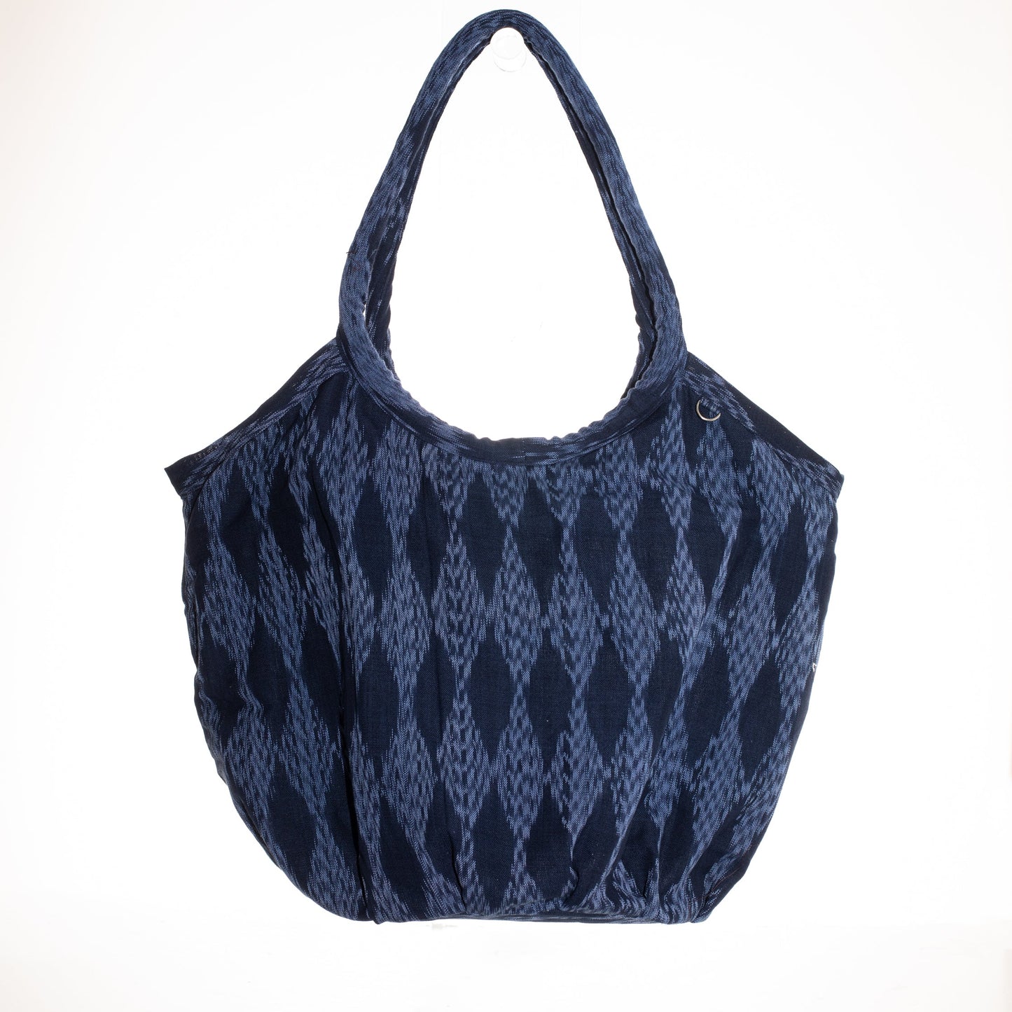 VOYAGER BAG - ARTISAN COLLECTION - BLUE JASPE DIAMONDS FABRIC