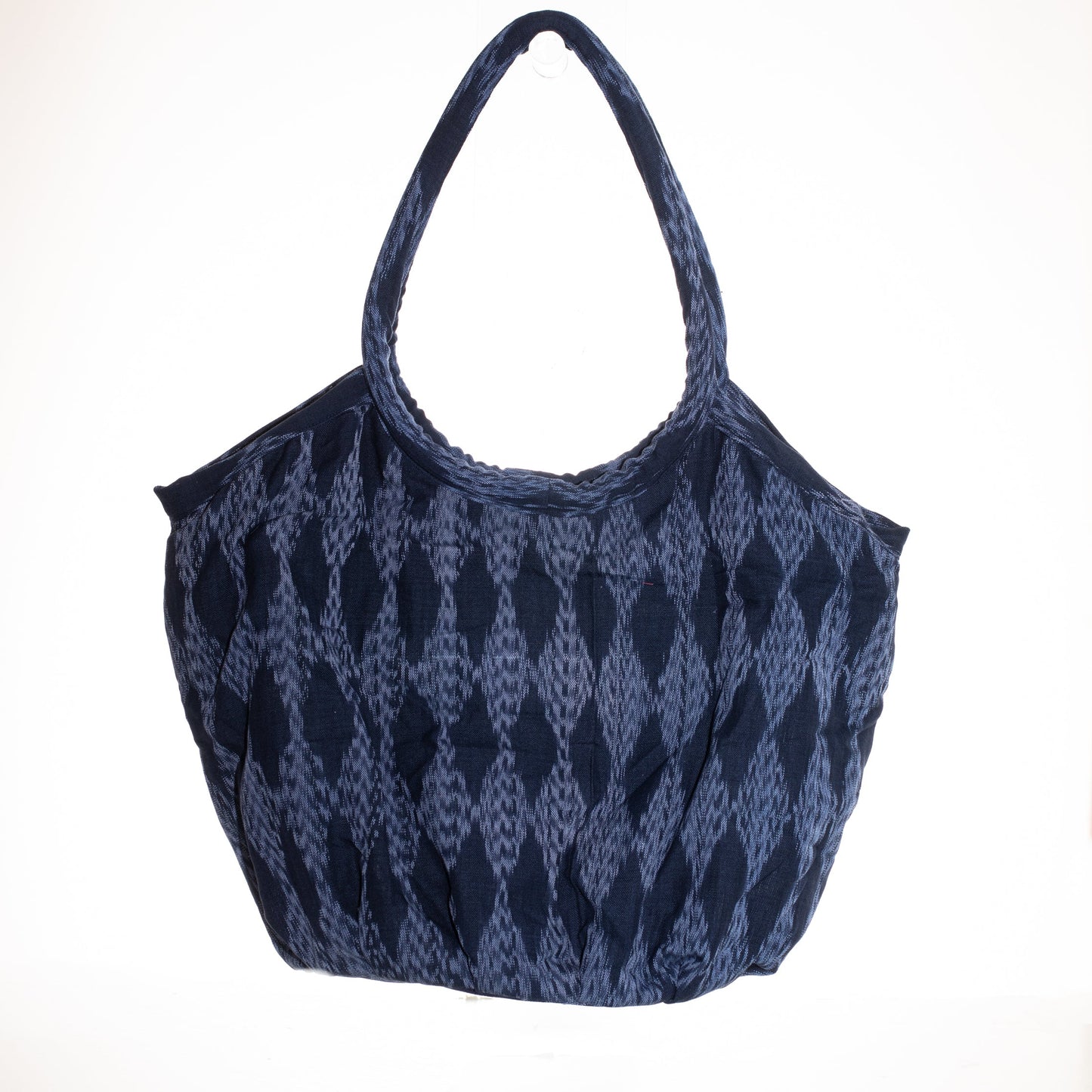 VOYAGER BAG - ARTISAN COLLECTION - BLUE JASPE DIAMONDS FABRIC