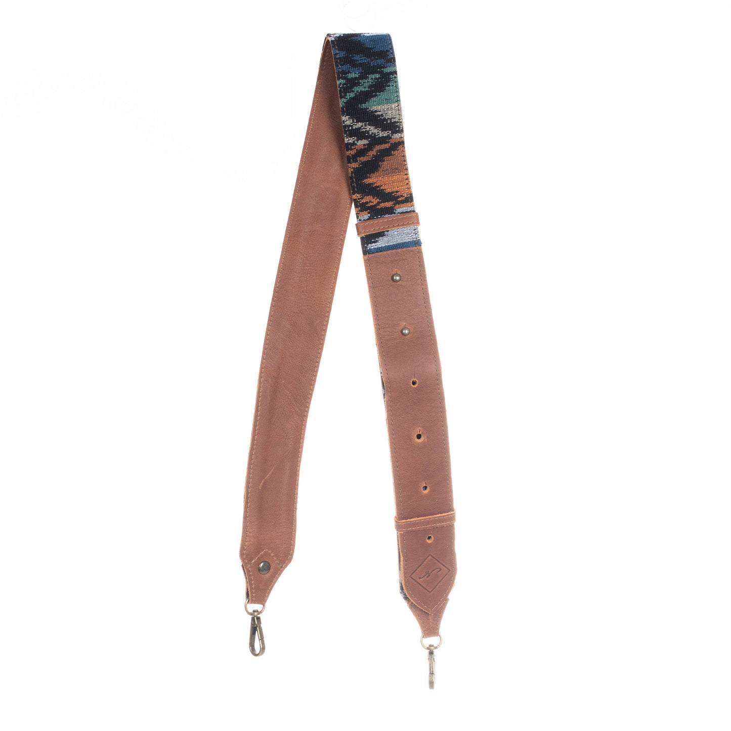 ADJUSTABLE DIAMANTE STRAP - ARTISAN HONOR - CAFE LEATHER