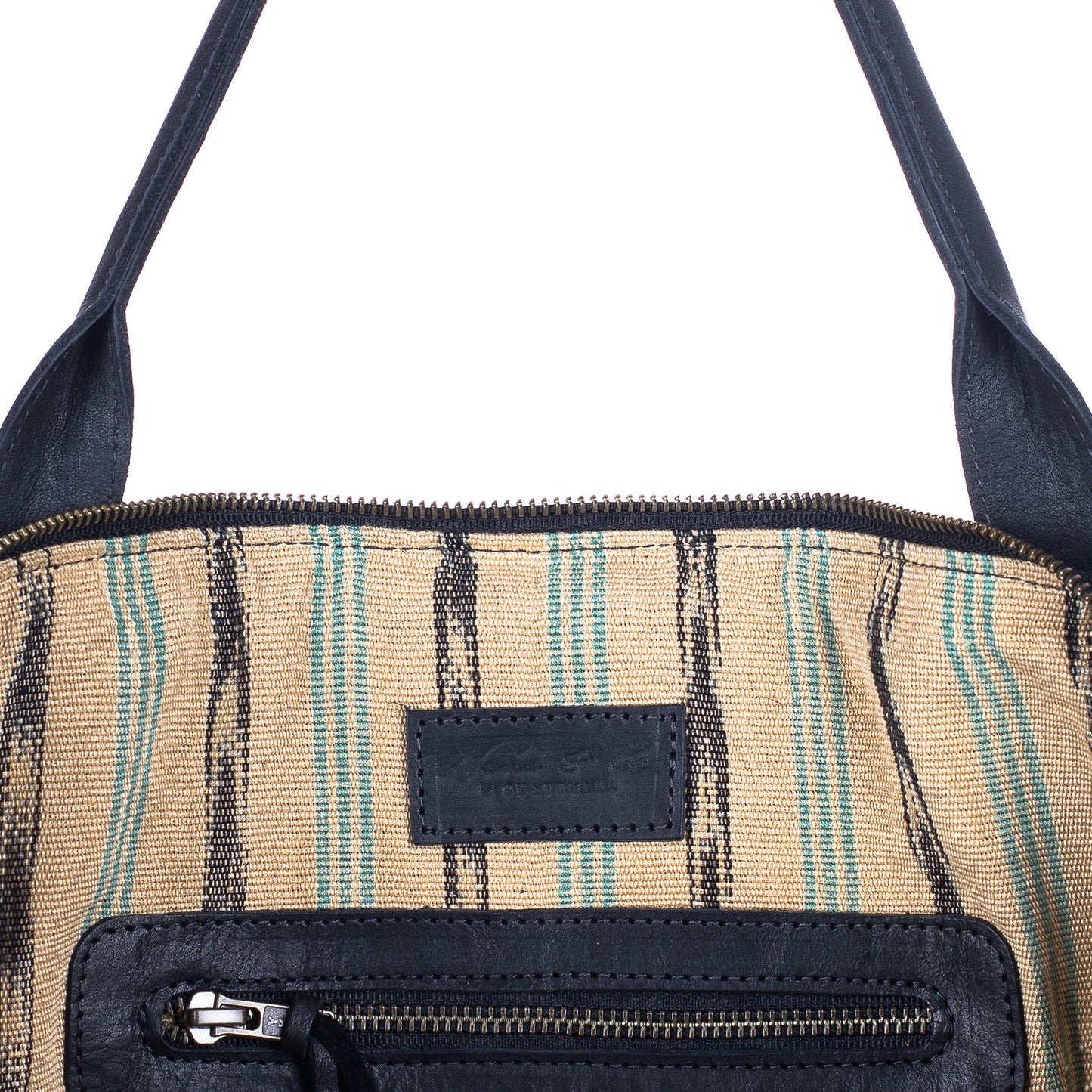 THE PERFECT BAG FULL CORTE POCKETS - BLACK LEATHER - ONE OF A KIND NO. 84874