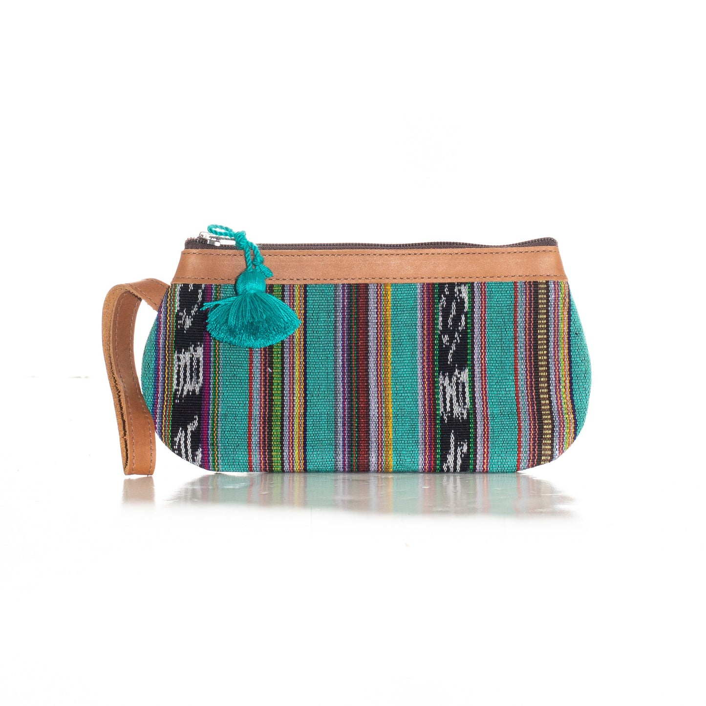 OG MINI CLUTCH - OG TEAL - BRANDIE LEATHER