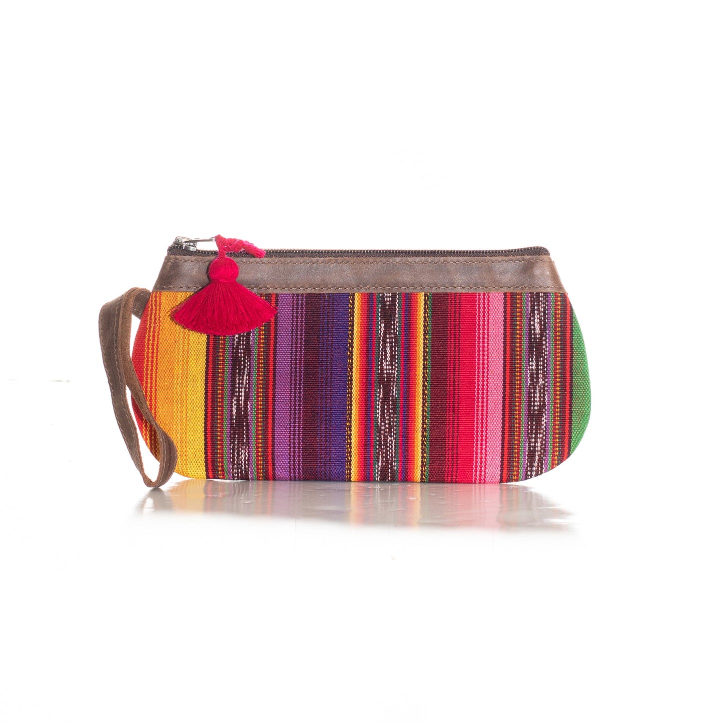 OG MINI CLUTCH - SARAPE - CAOBA LEATHER