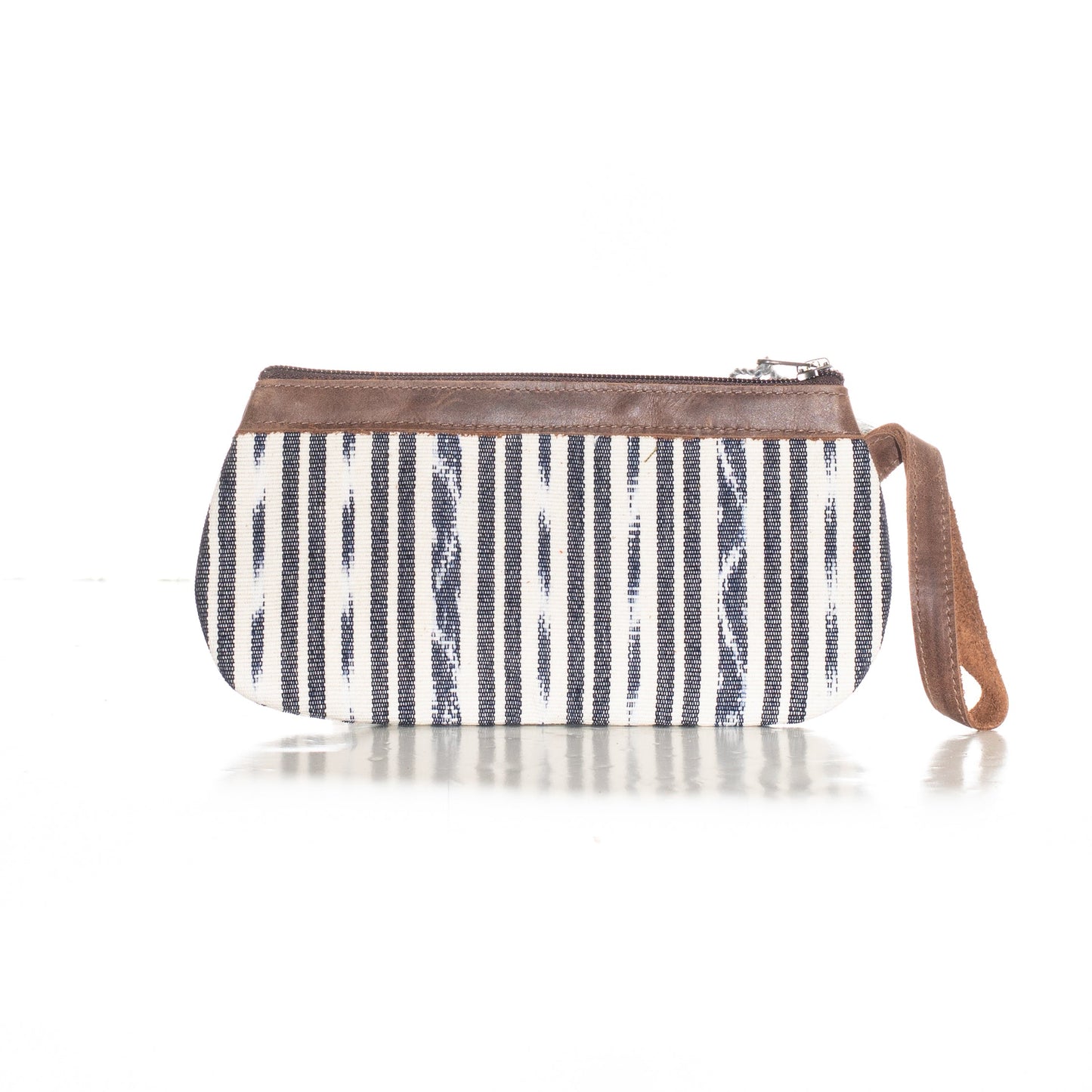OG MINI CLUTCH - COMPASS - CAOBA LEATHER