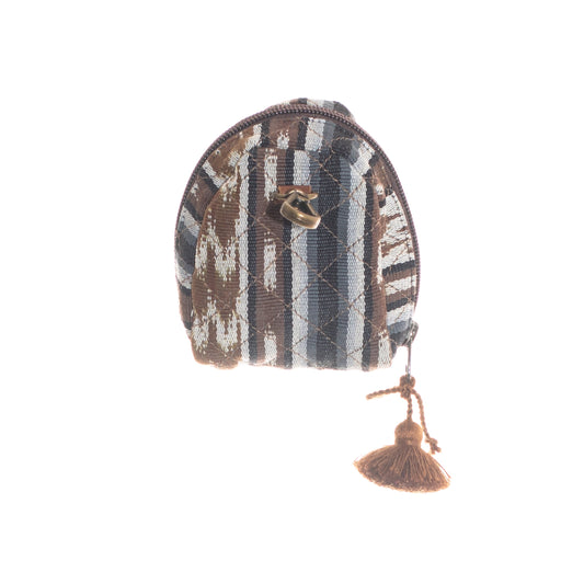 MICRO POUCH - ALTA - CAFE LEATHER