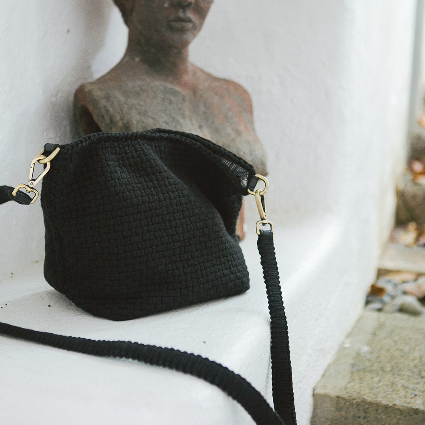 NARRA HOBO BAG - MEDIUM - PHILIPPINES COLLECTION - BLACK