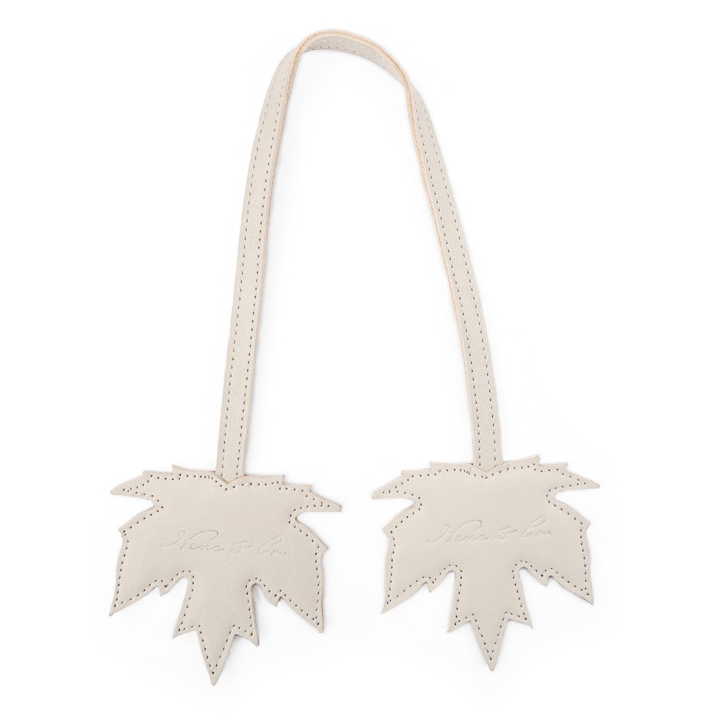 MAPLE LEAF TASSEL - ACCESSORIES COLLECTION - BONE