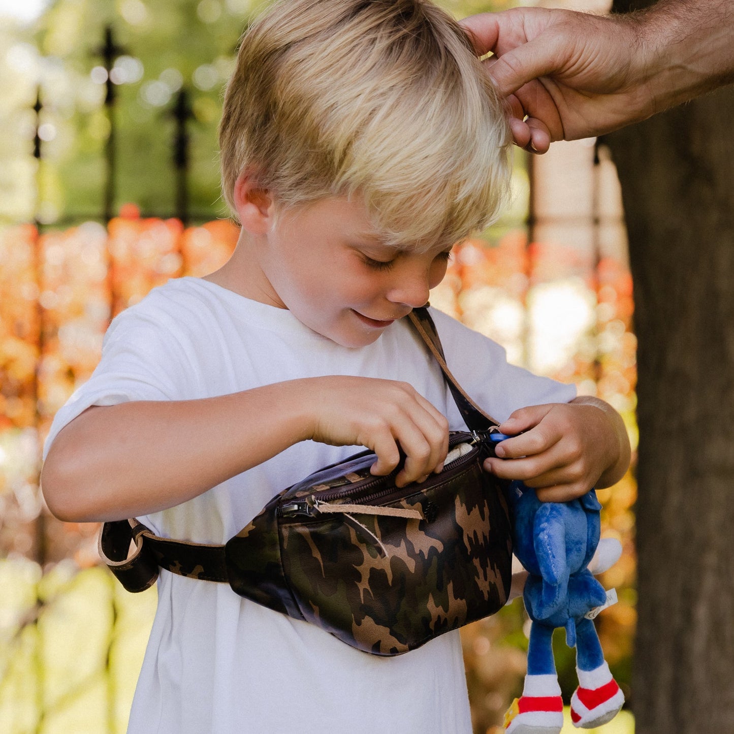 EL DON MINI MANNY PACK - FULL LEATHER COLLECTION - CAMOUFLAGE