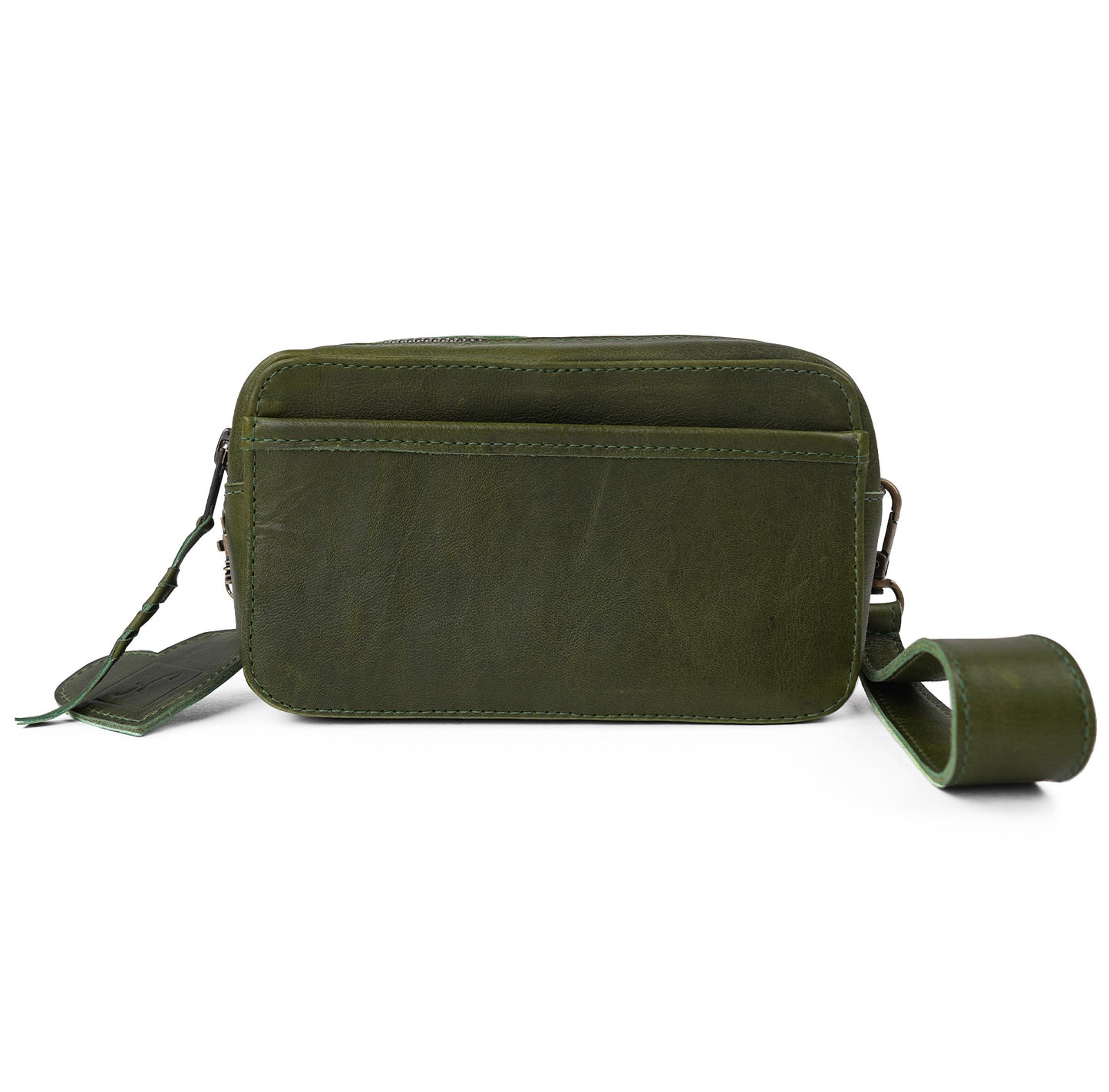 BETSY'S ESSENTIALS BAG - FULL LEATHER COLLECTION - DEEP EMERALD