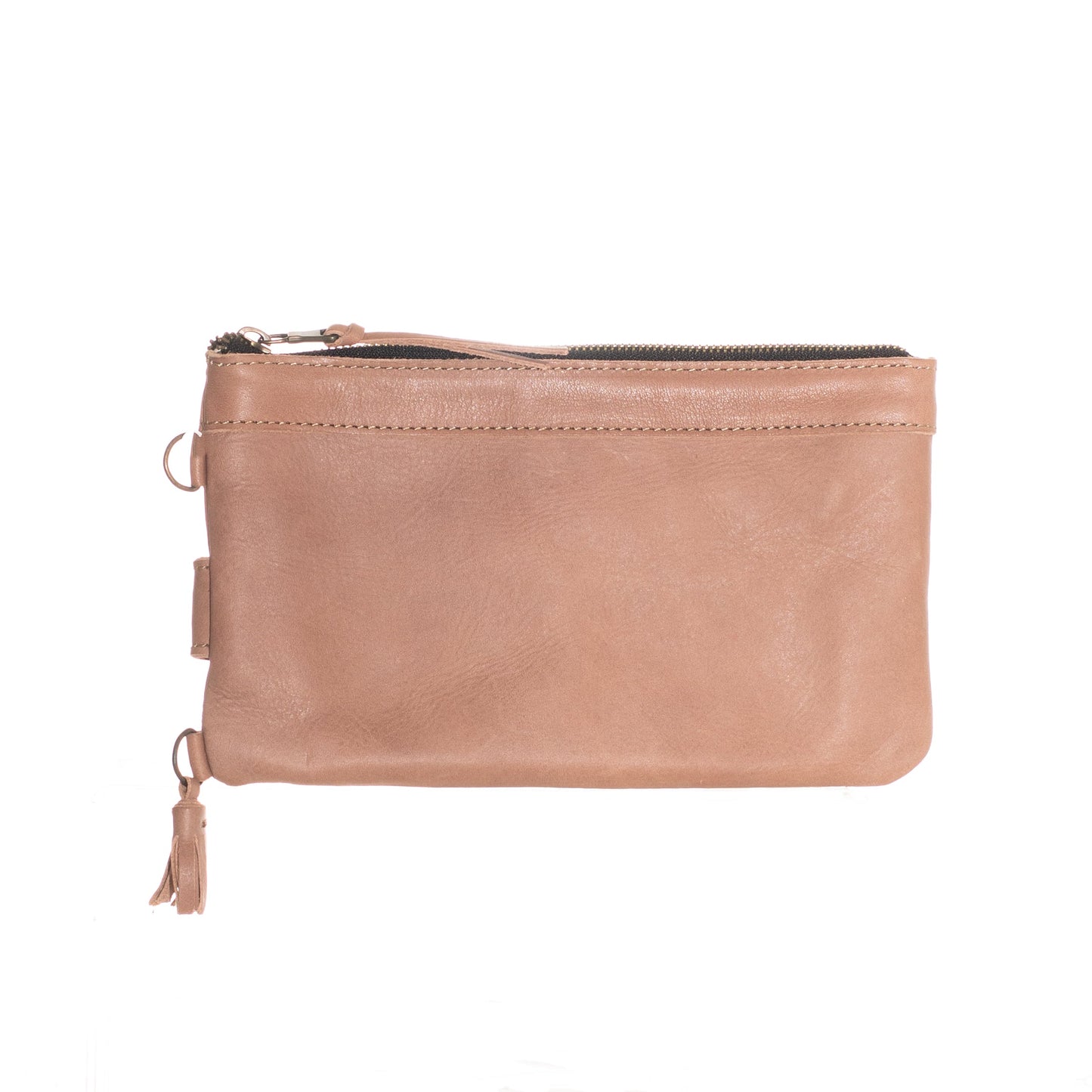 EVERYTHING CLUTCH - MEXICO COLLECTION - FULL LEATHER - ROSÉ LEATHER