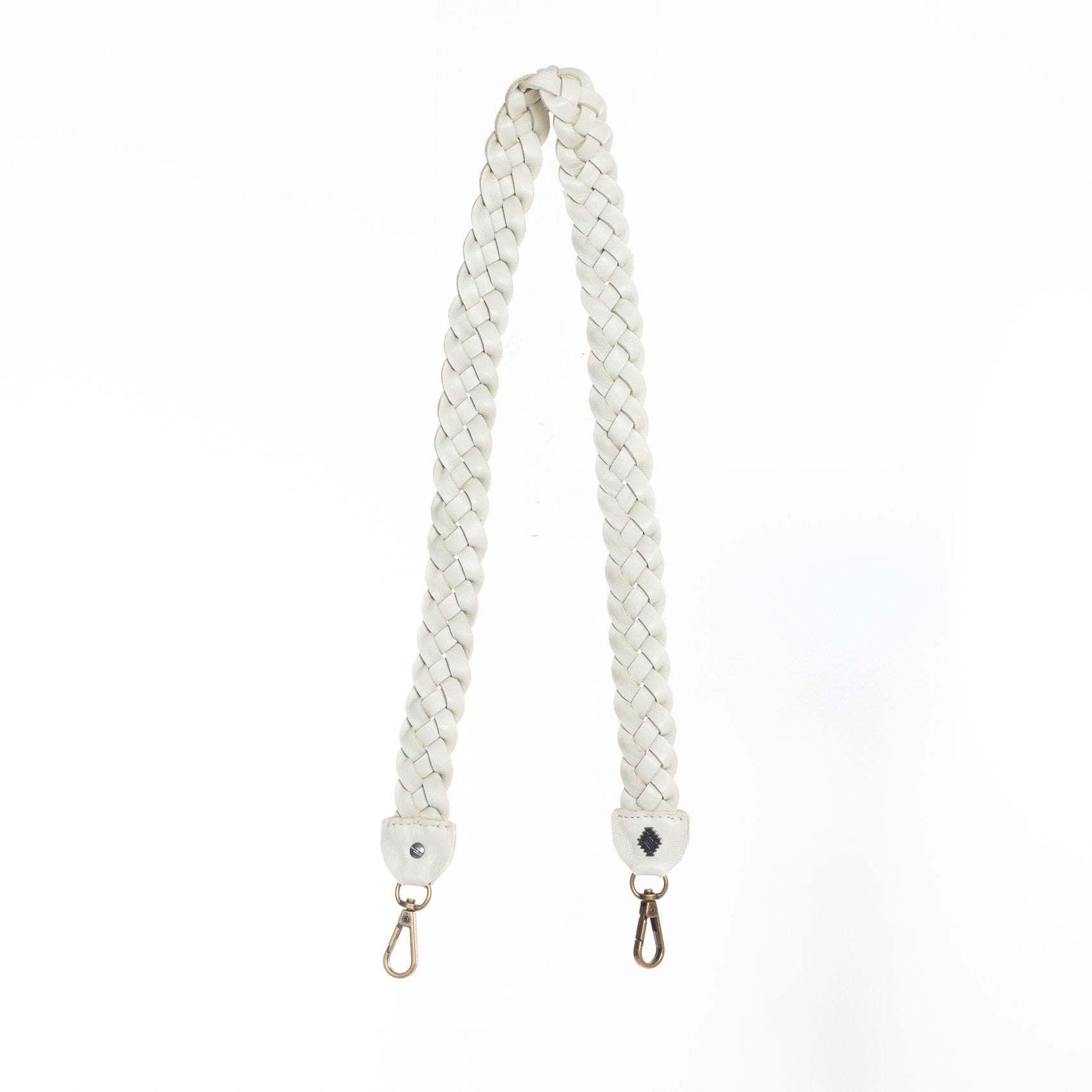 BRAIDED CROSSBODY STRAP - BONE – Nena & Co.