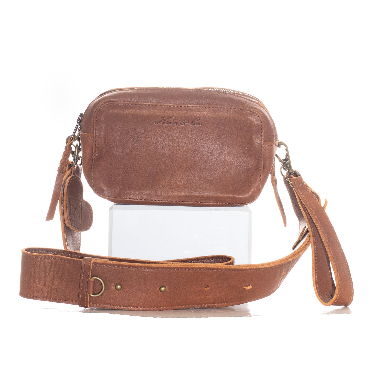 ESSENTIALS BAG - FULL LEATHER COLLECTION - CAFE