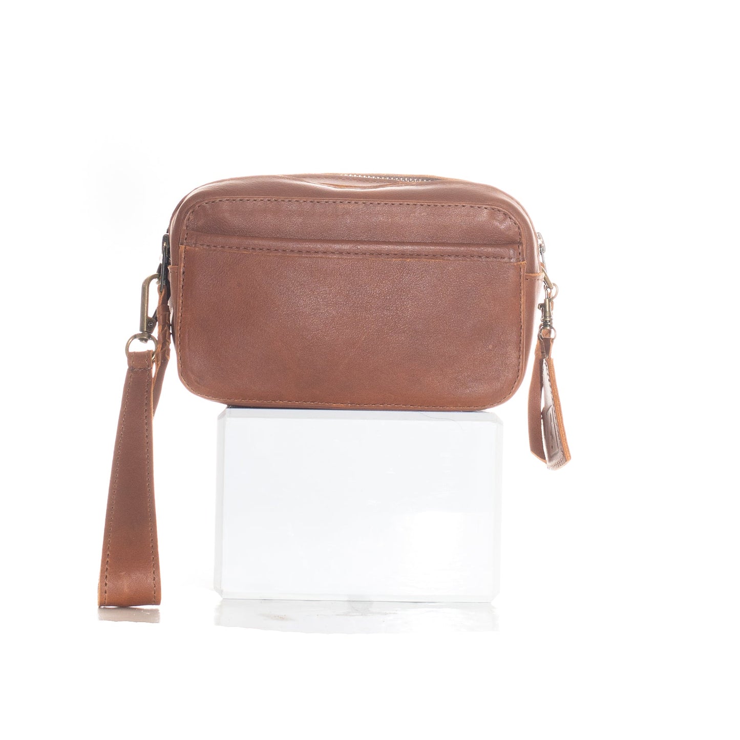 ESSENTIALS BAG - FULL LEATHER COLLECTION - CAFE
