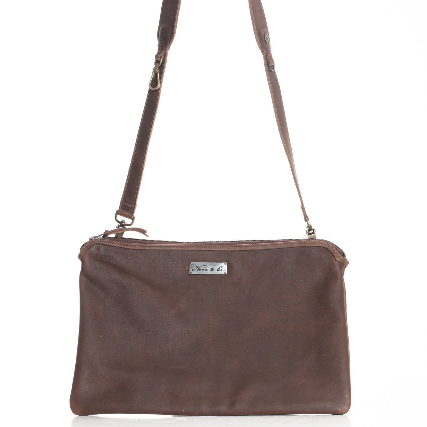 UTILITY STRAP - FULL LEATHER COLLECTION - MOCHA LEATHER