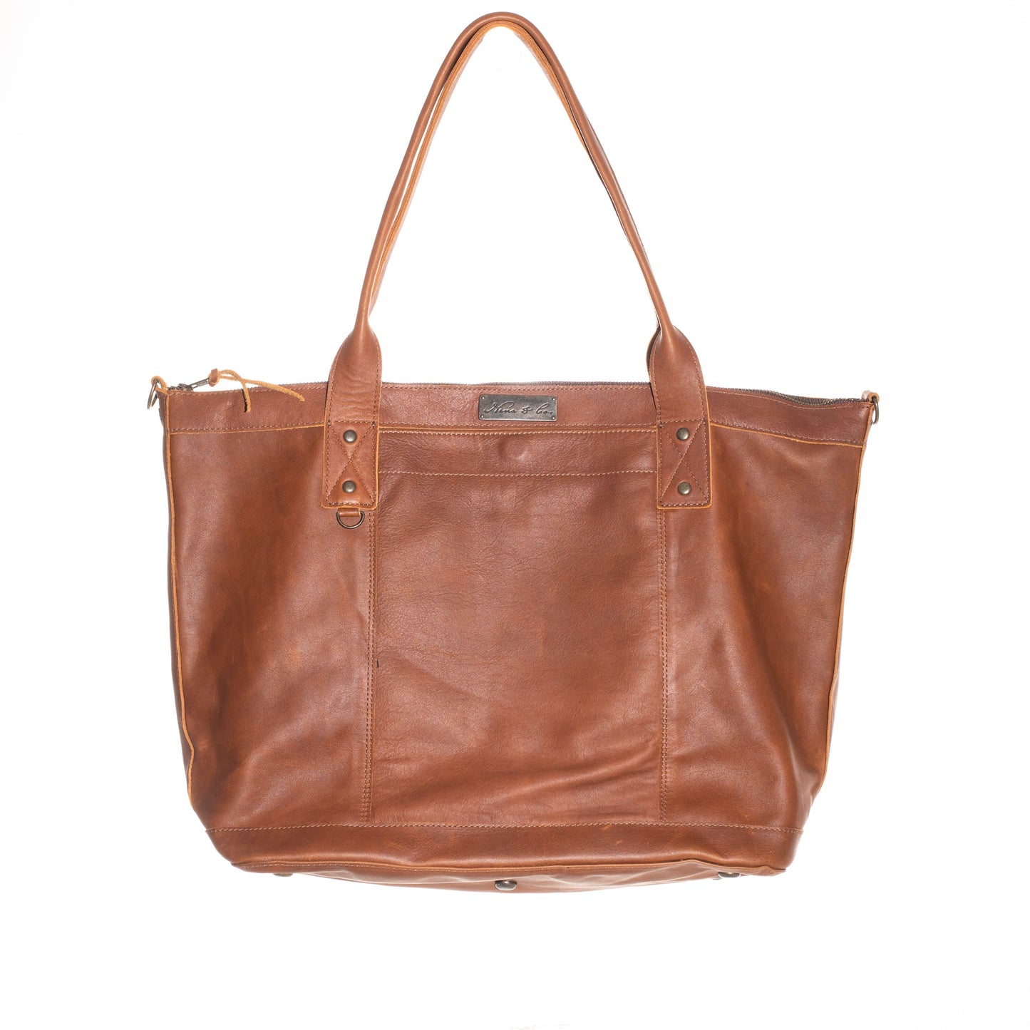 THE PERFECT OVERNIGHTER - FULL LEATHER - CAFE