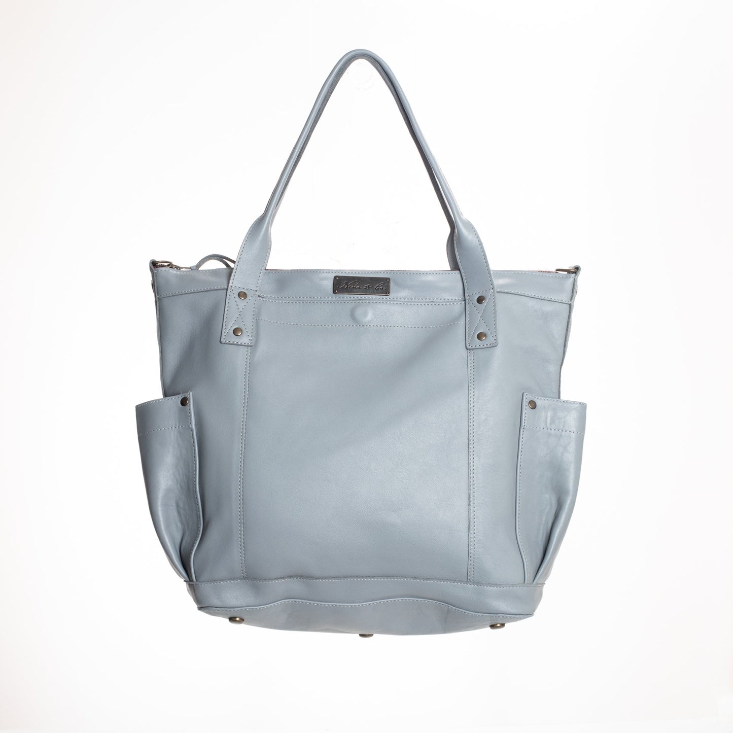 THE PERFECT BAG FULL - FULL LEATHER COLLECTION - GREY