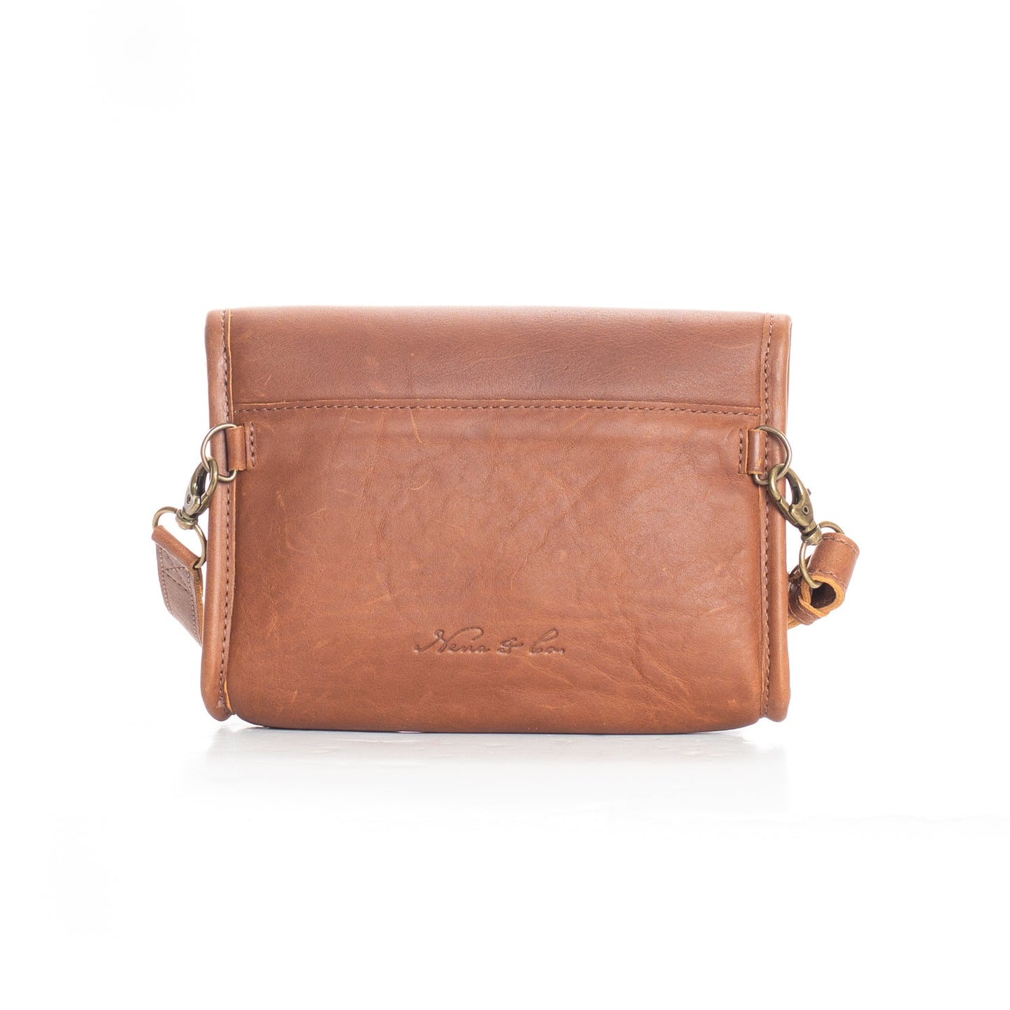 TESORO CROSSBODY WALLET - FULL LEATHER COLLECTION - CAFE