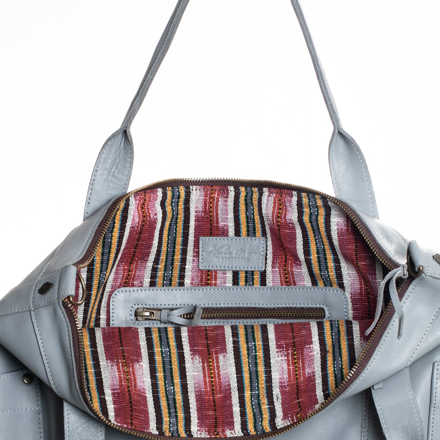 THE PERFECT BAG FULL - FULL LEATHER COLLECTION - GREY