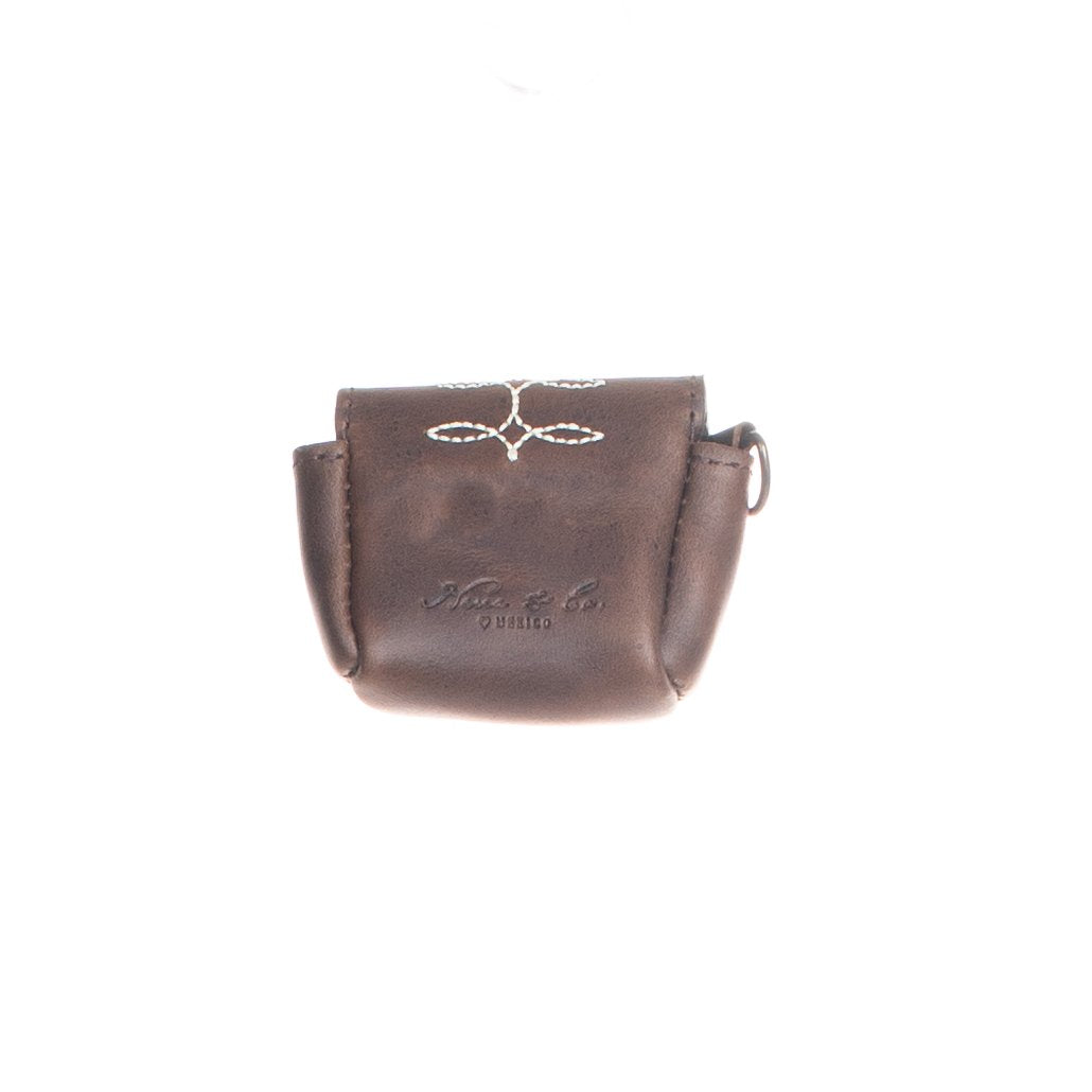 AIRPOD PRO SNAP CASE - MEXICO COLLECTION - TUMBLED PAINTHORSE LEATHER