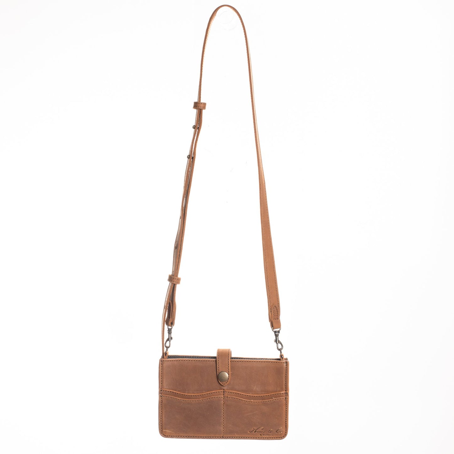 AMIGO CROSS BODY BAG - MEXICO COLLECTION - TOBACCO LEATHER
