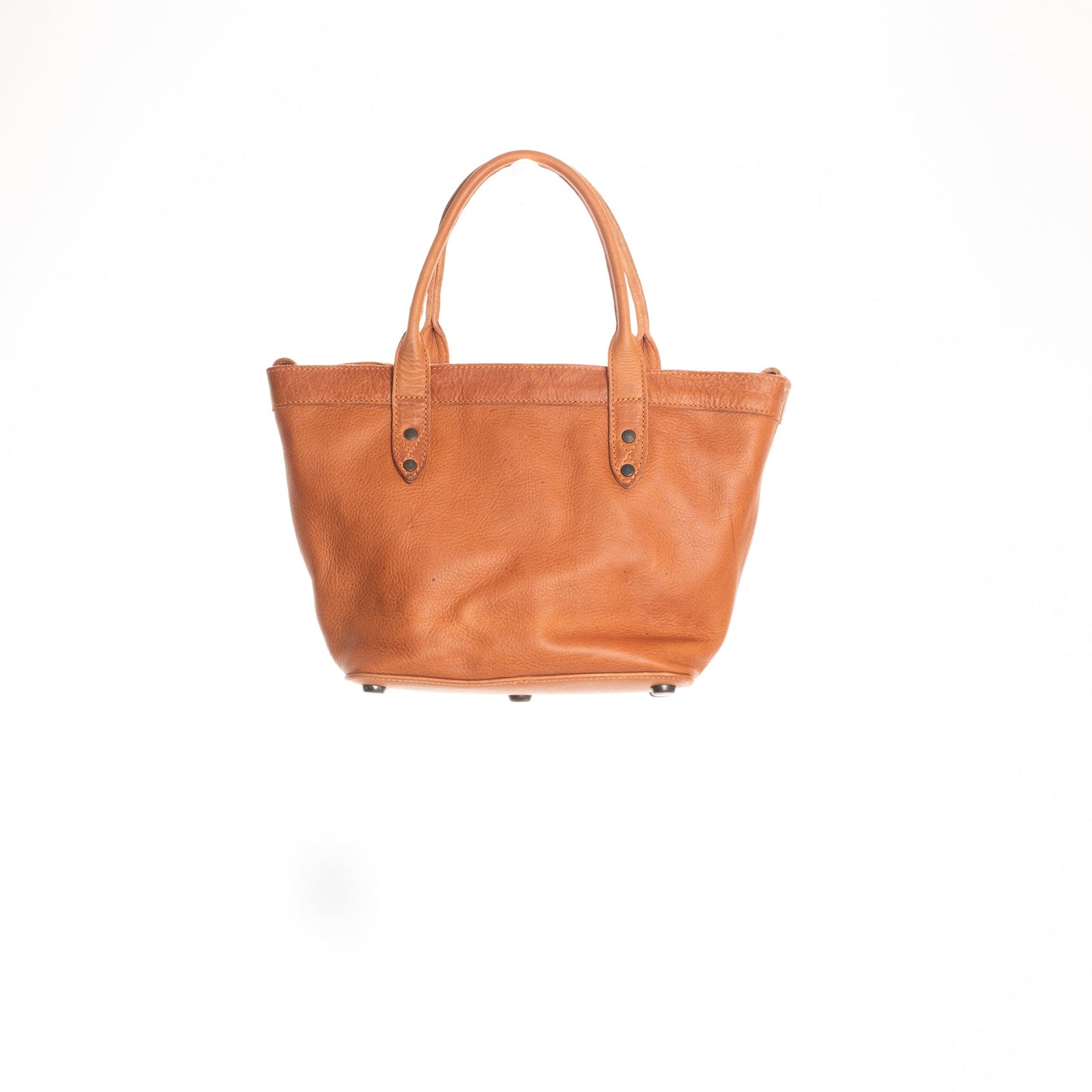 MINI CONVERTIBLE TOTE - MEXICO COLLECTION - FULL LEATHER - OCHRE LEATHER
